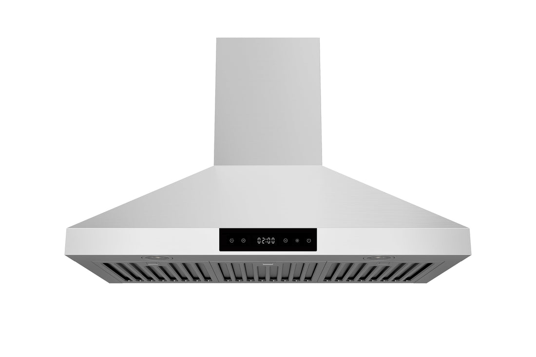 Hauslane Wall Mount Touch Control Range Hood with Stainless Steel Filters in Stainless Steel (WM-538SS)