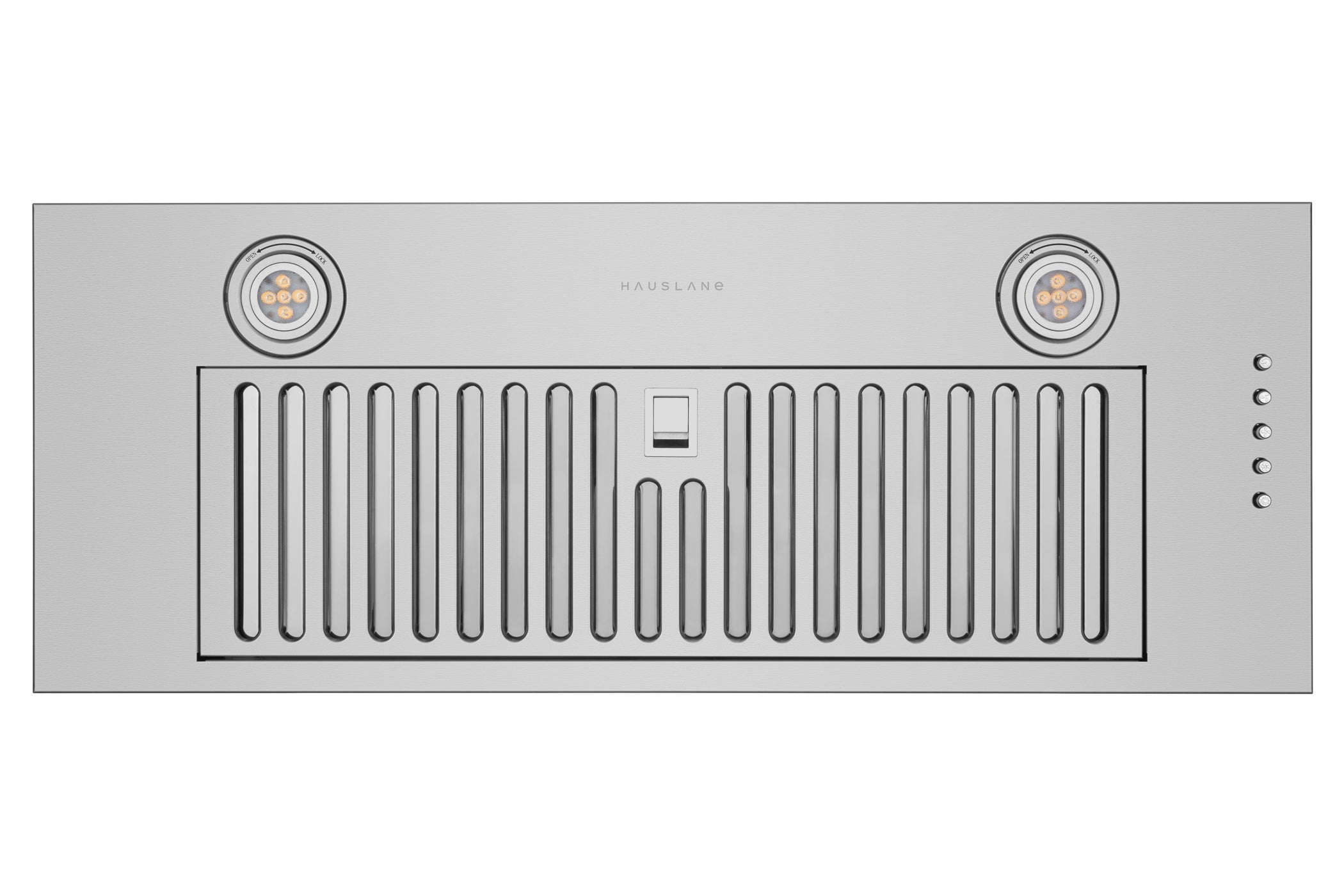 Hauslane 450 CFM Convertible Built-In Range Hood Insert with Stainless Steel Filters (IN-R100)