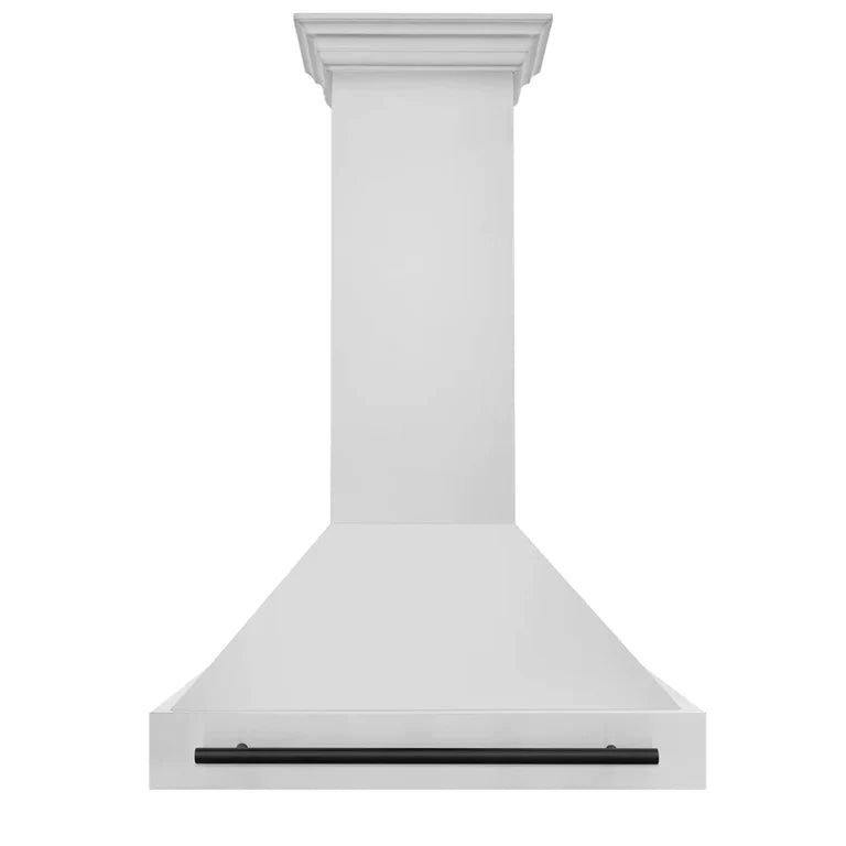 ZLINE Autograph Matte Black Package - 36" Rangetop, 36" Range Hood, Dishwasher, Refrigerator, Microwave Drawer, Wall Oven