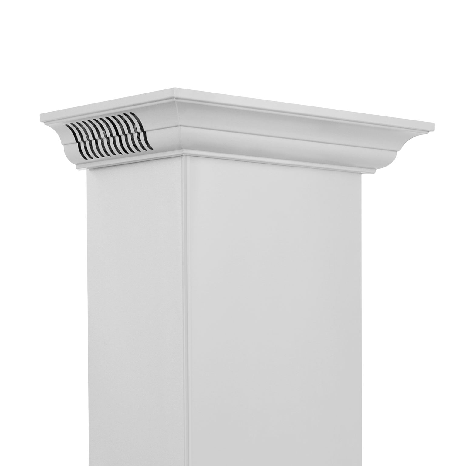 ZLINE 36 in. Wall Mount Range Hood 400 CFM Stainless Steel Built-In CrownSound™ Bluetooth Speakers (KF1CRN-BT-36)