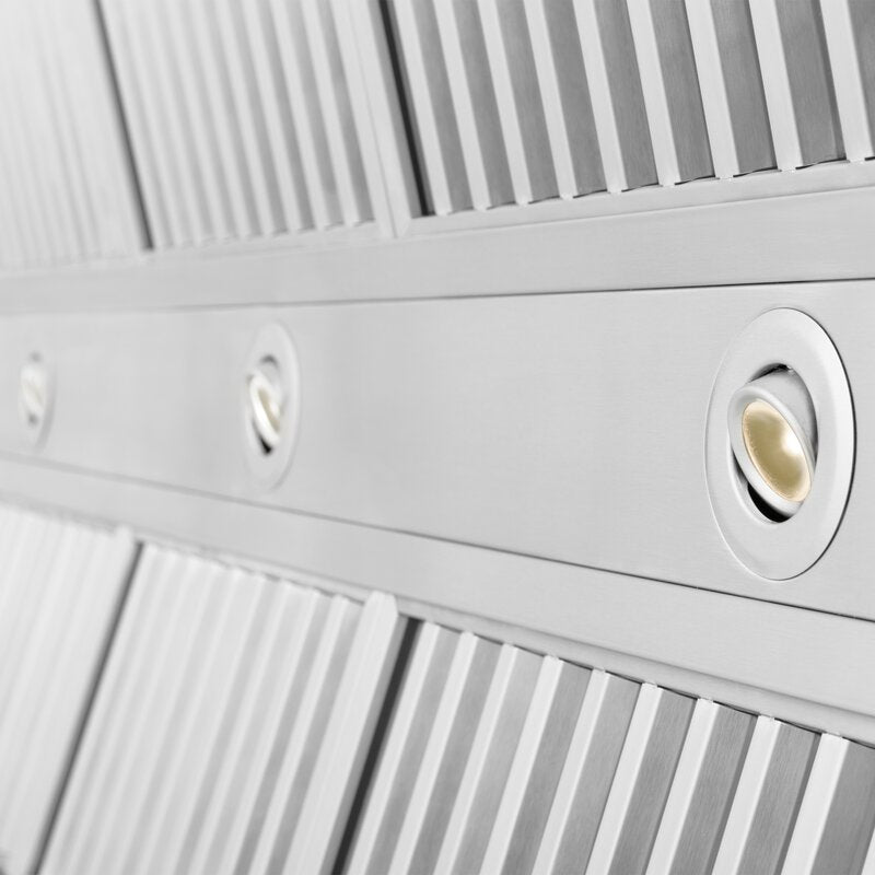 ZLINE 58 in. Range Hood Insert Wall Mount 21 in. Depth Stainless Steel 4-Speed Ventilation (721-58)