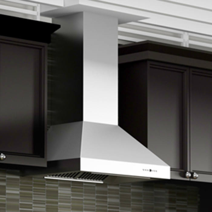 ZLINE 36 in Wall Mount Range Hood Ducted Stainless Steel Professional Ventilation 667-36