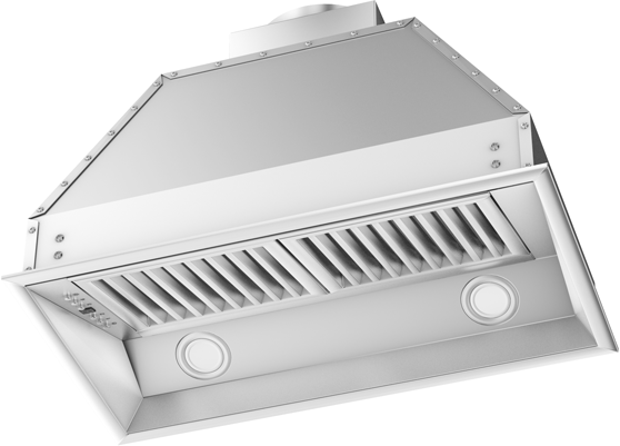ZLINE 34 in. Range Hood Insert, Remote Blower, Ducted, Stainless Steel (695-RD-34)