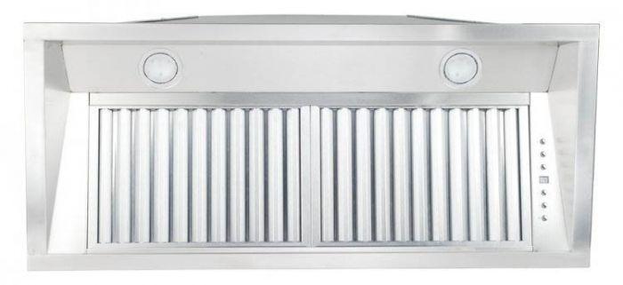 ZLINE 34 in. Range Hood Insert, Remote Blower, Ducted, Stainless Steel (695-RD-34)