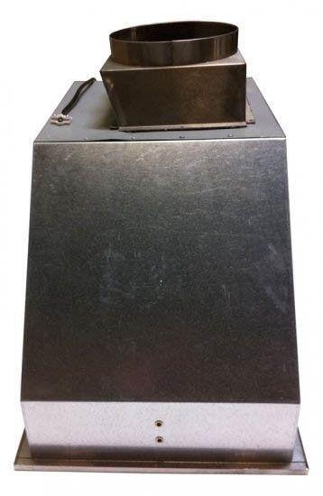 ZLINE 46 in Range Hood Insert Remote Blower Ducted Stainless Steel 695-RD-46