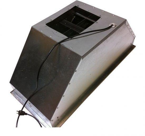 ZLINE 46 in Range Hood Insert Remote Blower Ducted Stainless Steel 695-RD-46