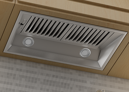 ZLINE 28 in. Range Hood Insert – Stainless Steel – Remote Blower, Ducted, 698-RD-28