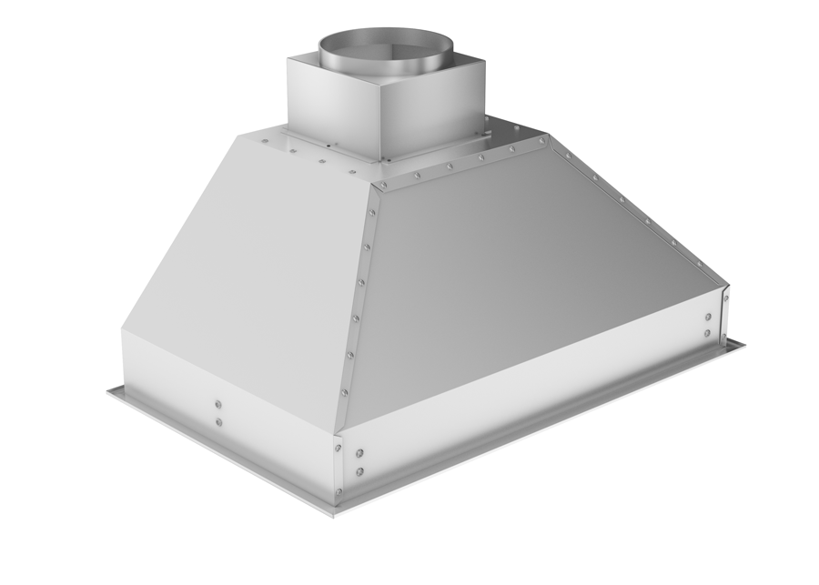 ZLINE 34 in Range Hood Insert Outdoor Stainless Steel 21 in Depth 700 CFM (721-304-34)