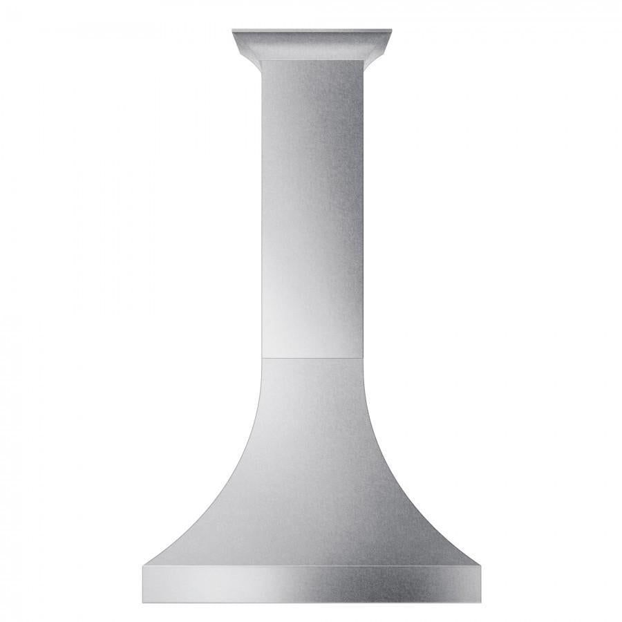 ZLINE 30 in. Wall Mount Range Hood Ducted Satin Stainless Steel Designer Series 400 CFM (8632S-30)