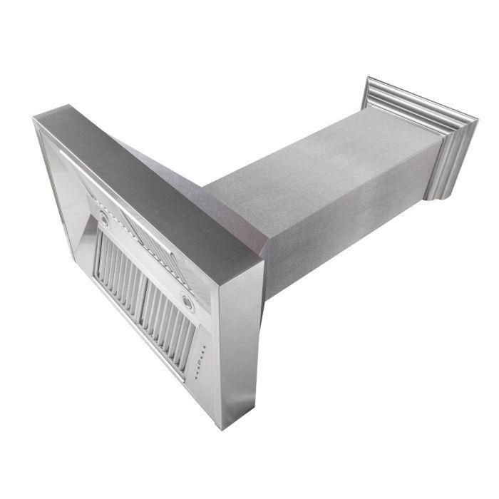 ZLINE 36 in. Kitchen Appliance Package with Satin Stainless Steel Stainless Dual Fuel Range, Ducted Vent Range Hood and Tall Tub Dishwasher, 3KP-RASRH36-DWV