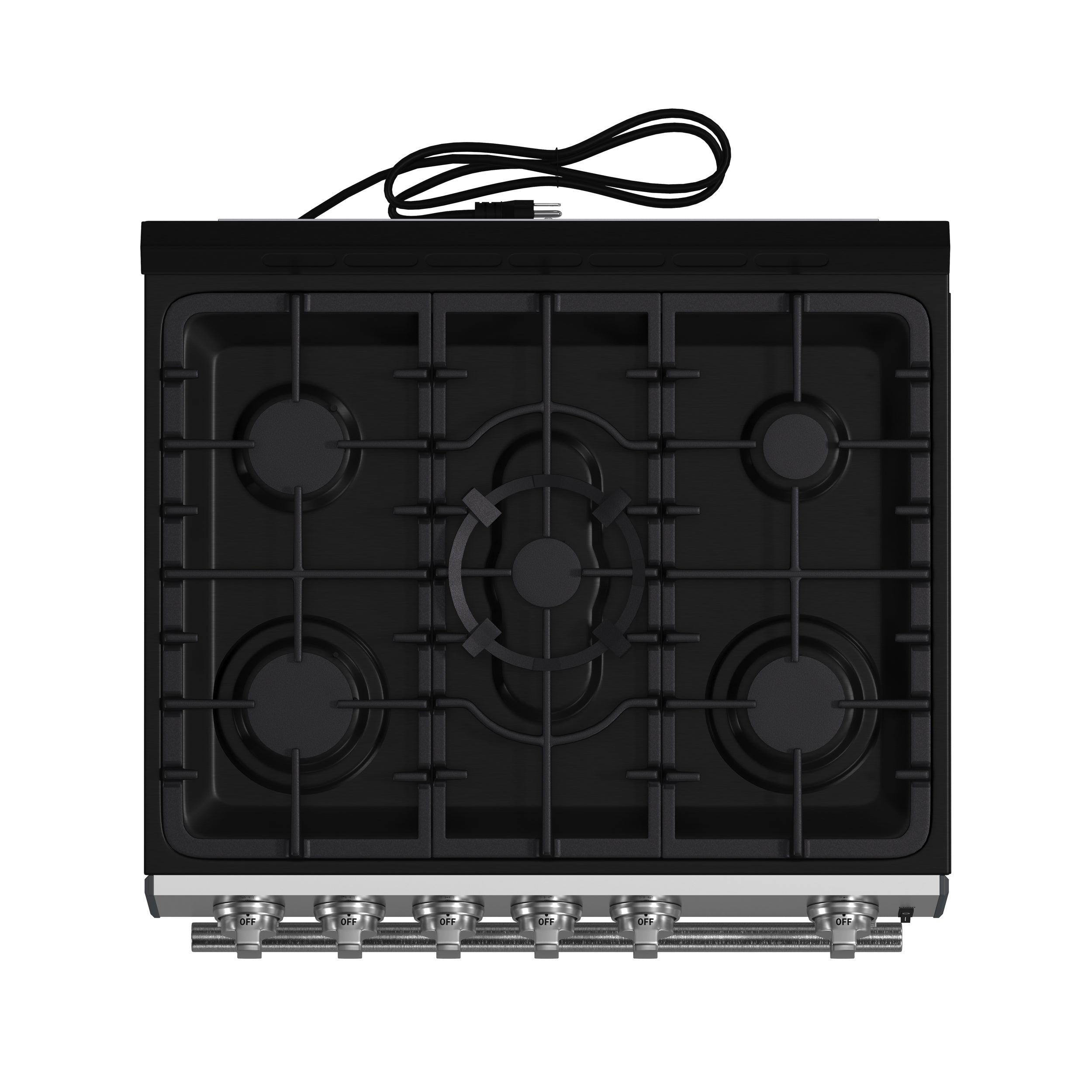 Forno Espresso Leonardo 30-Inch Freestanding Gas Range, 5.0 cu. ft. Oven, Stainless Steel (Model FFSGS1116-30)