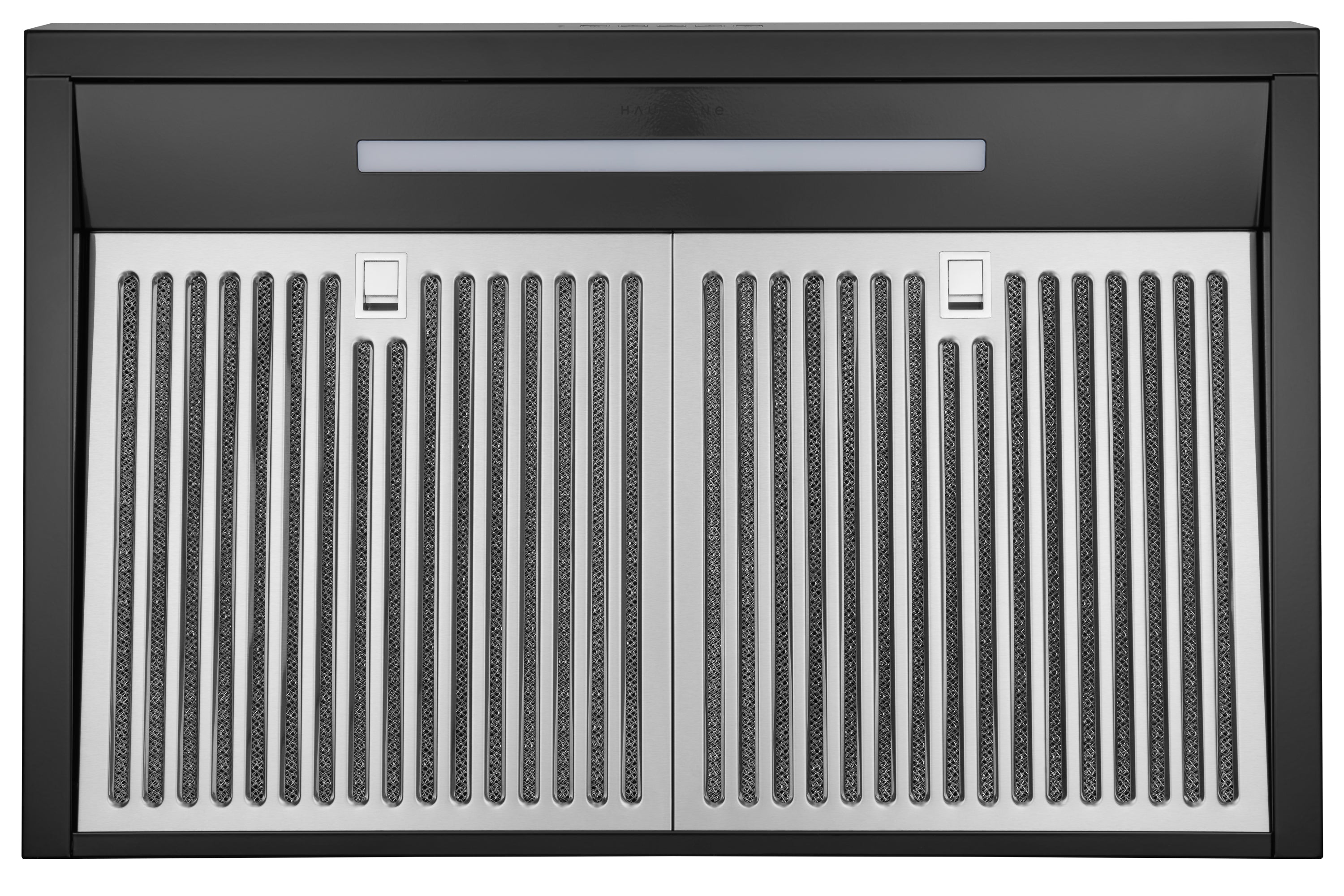 Hauslane 30-Inch Under Cabinet Curved Range Hood with Stainless Steel Filters and Panel LED in Stainless Steel (UC-B018SS-30)