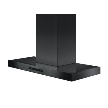 ZLINE 30 Inch Wall Mount Range Hood Convertible Vent 400 CFM Black Stainless Steel (BSKEN-30)
