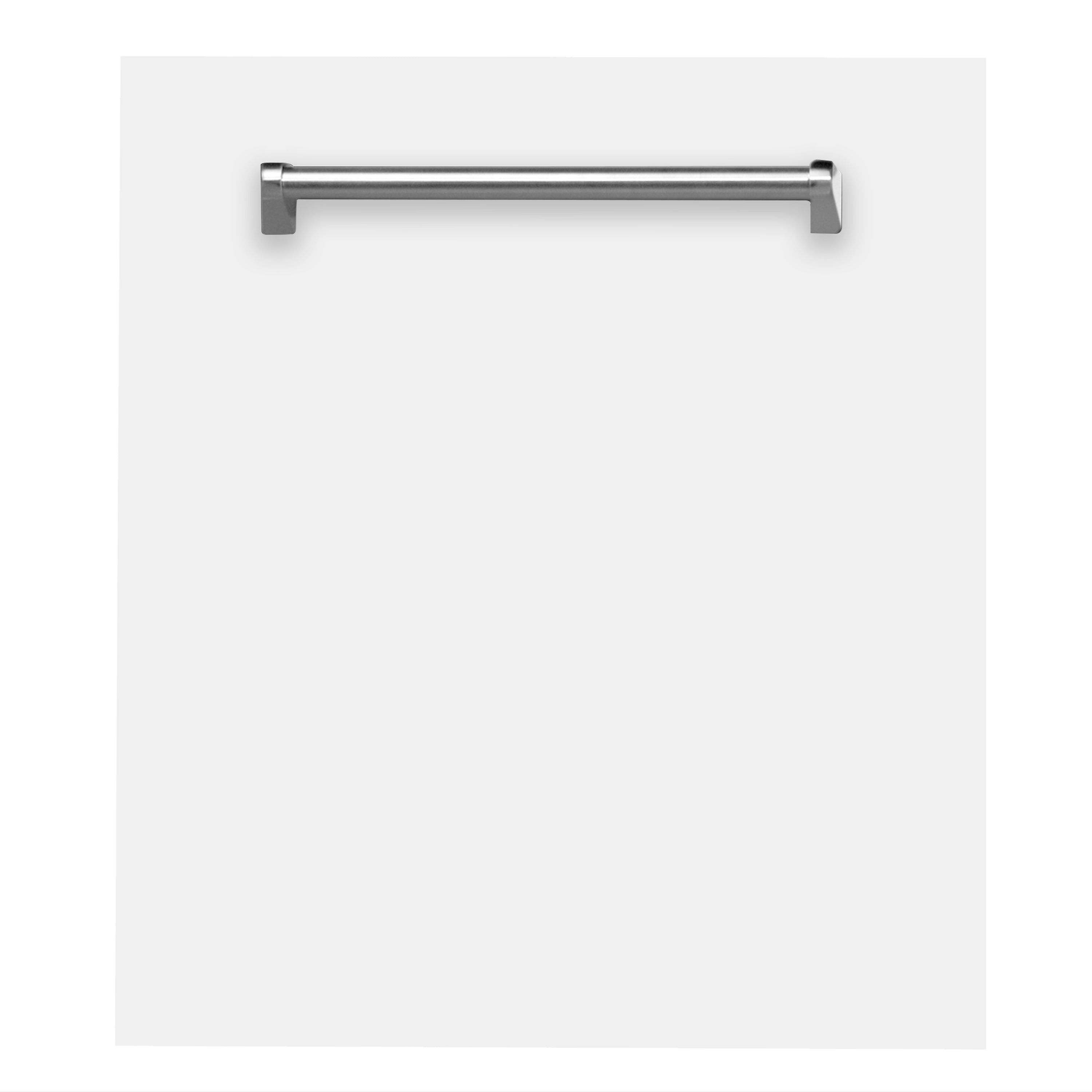 ZLINE 24-Inch Top Control Dishwasher, White Matte, Stainless Steel Tub, Model DW-WM-24