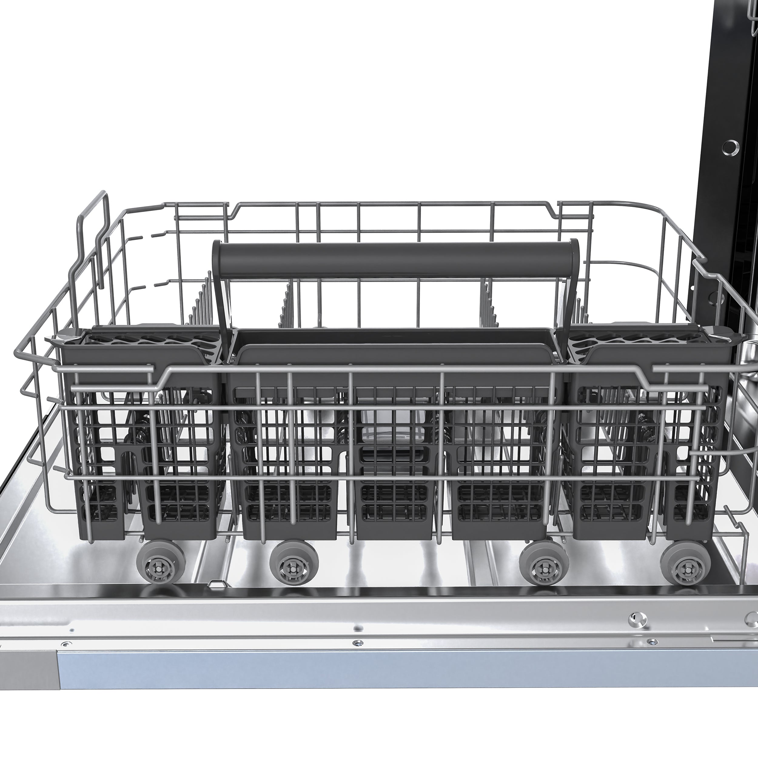 FORNO Rivestito 24-Inch Built-In Panel-Ready Dishwasher with Stainless Steel Interior, 45 dBA, ENERGY STAR, Model FDWBI8011-24