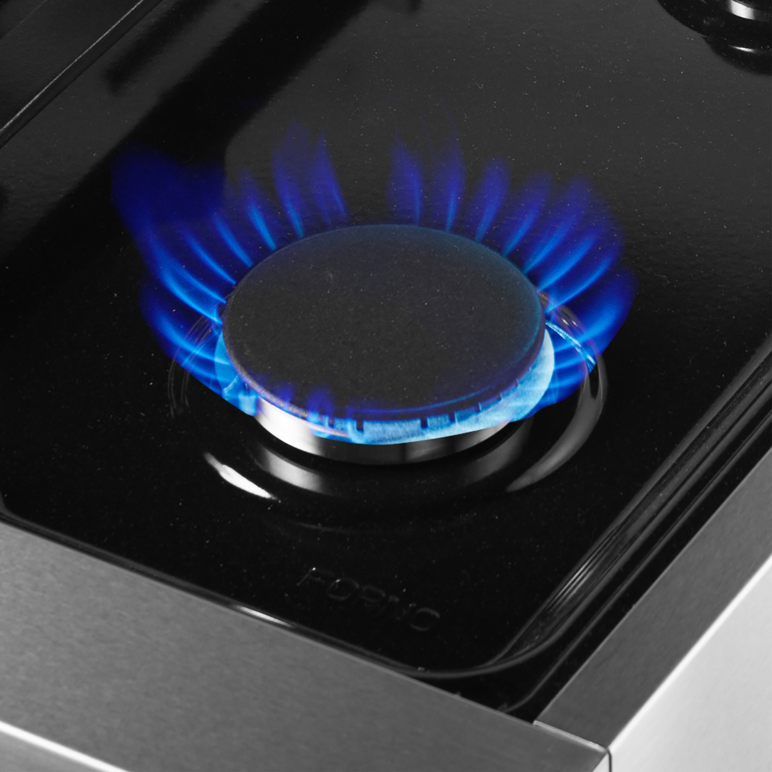 FORNO Marco 30-Inch Dual Fuel Range, 4 Sealed Burners, 4.32 cu. ft. Oven, Stainless Steel (Model FFSGS6197-30)