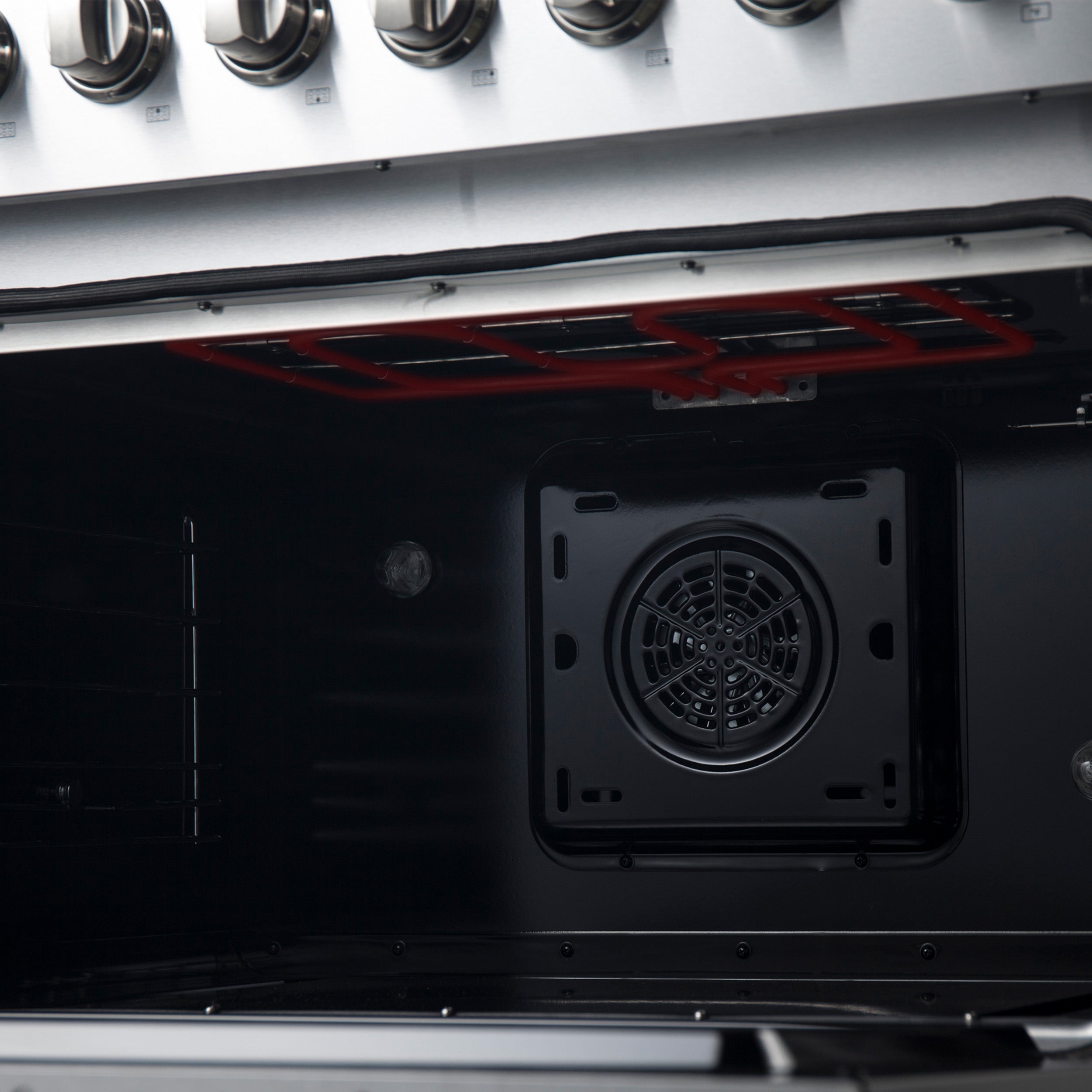 Forno Marco 36-Inch Dual Fuel Range, 5.36 cu. ft. Oven, 6 Sealed Burners, Stainless Steel (Model FFSGS6197-36)