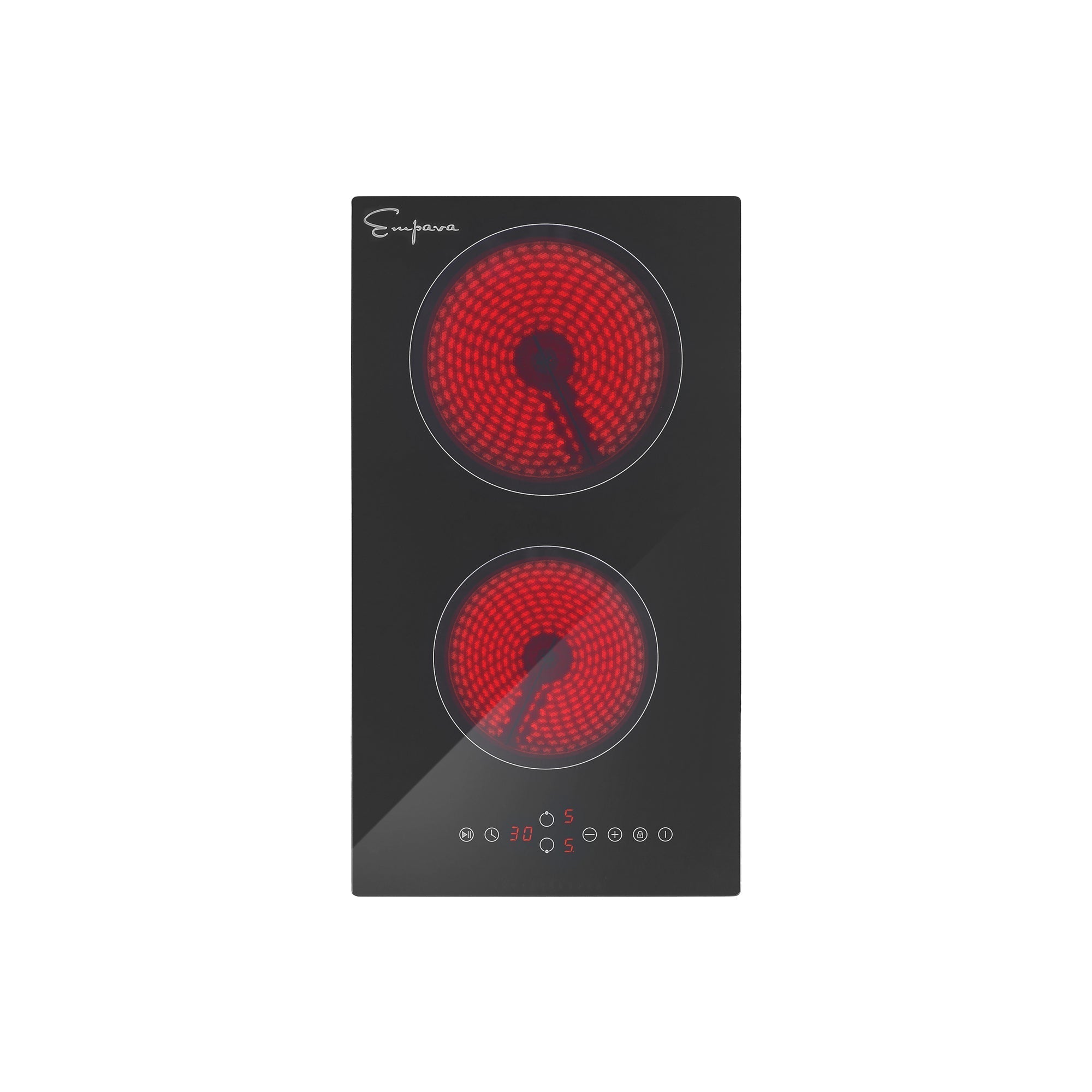 Empava 12-Inch Electric Radiant Cooktop in Black (EMPV-12REC10)