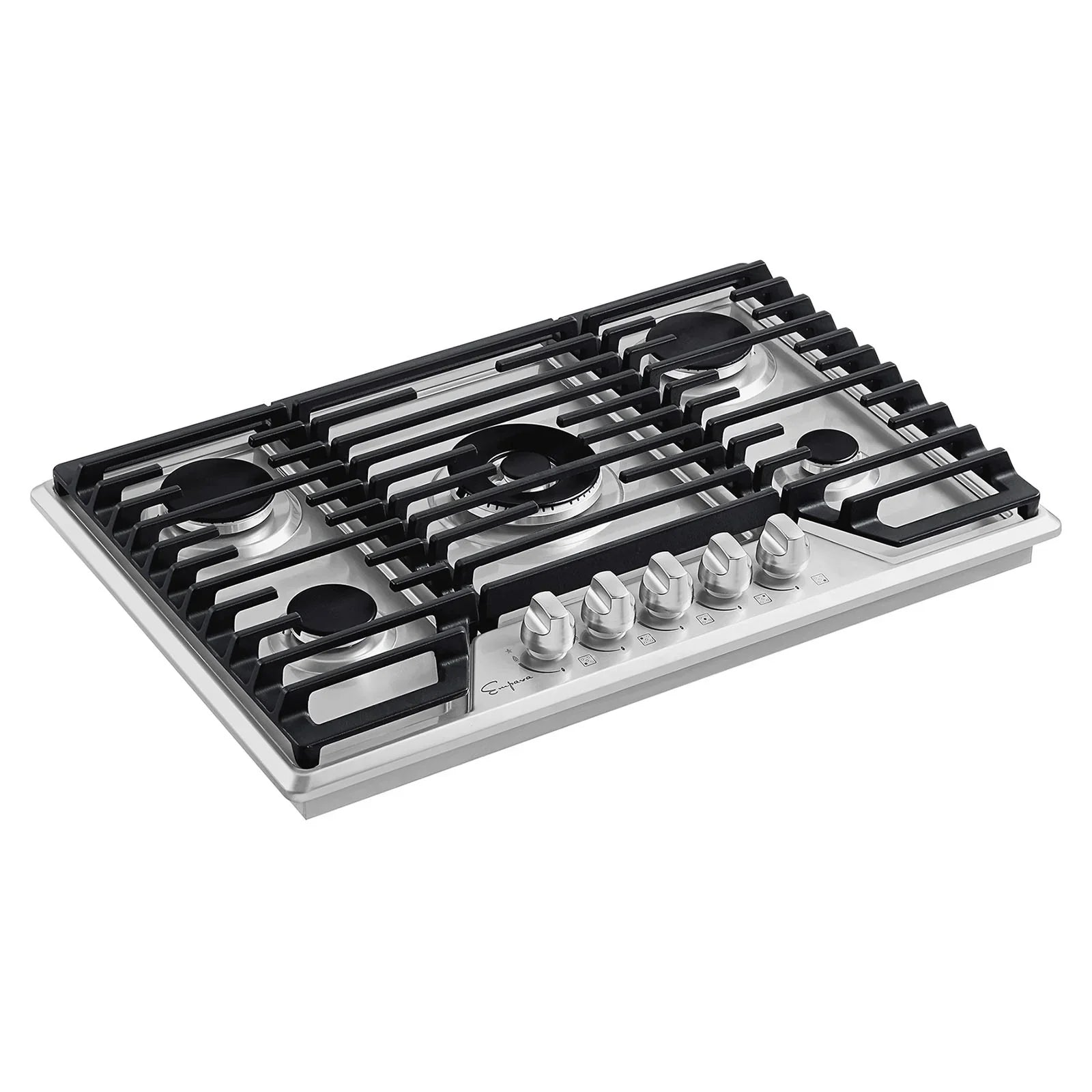 Empava 36-Inch Built-In Natural Gas Stove Cooktop in Stainless Steel (EMPV-36GC36)