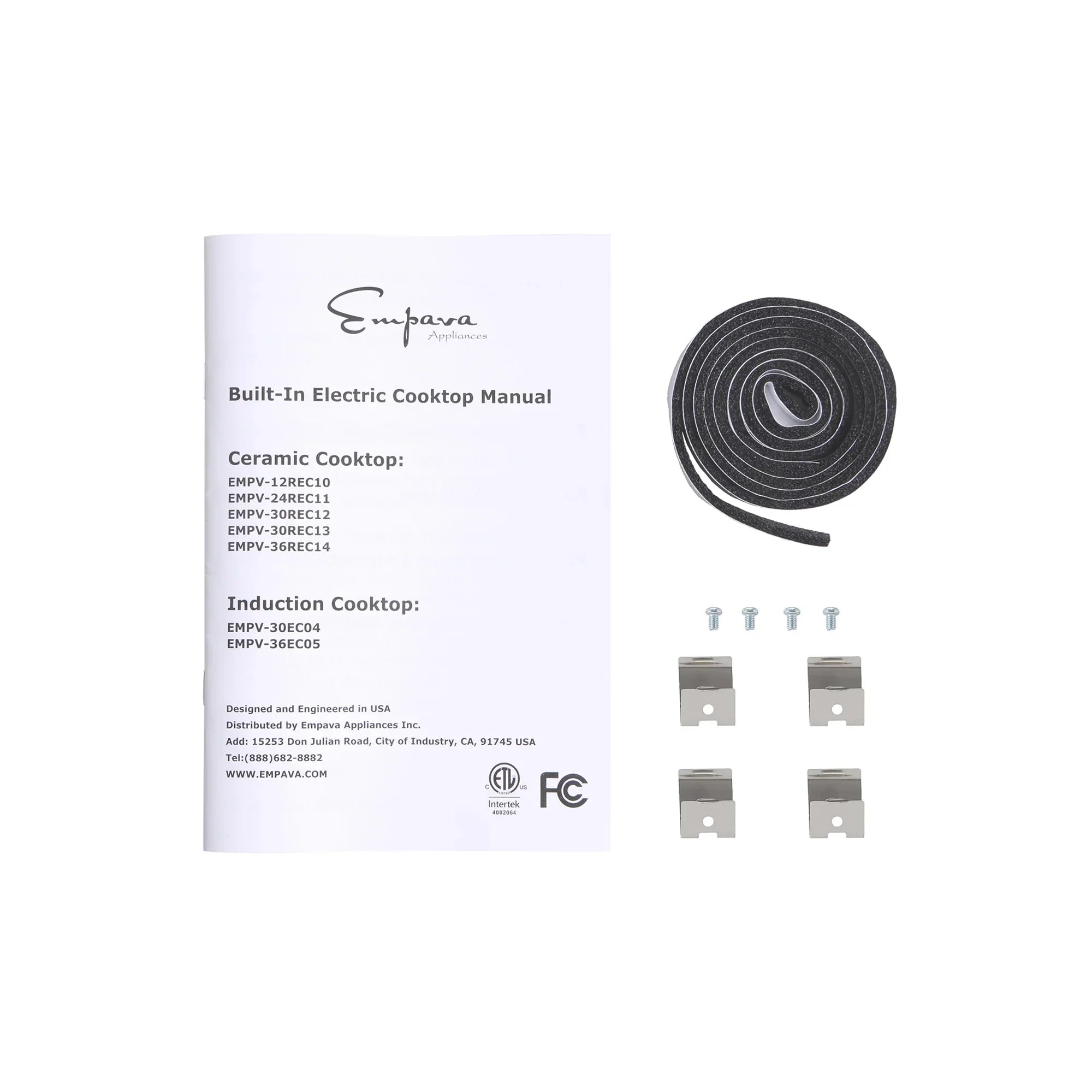 Empava 30-Inch Black Electric Radiant Cooktop (EMPV-30REC12)