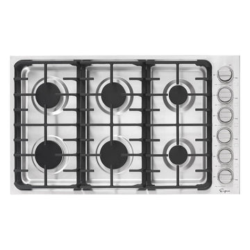 Empava 36-Inch Built-In Natural Gas Cooktop in Stainless Steel (EMPV-36GC34)