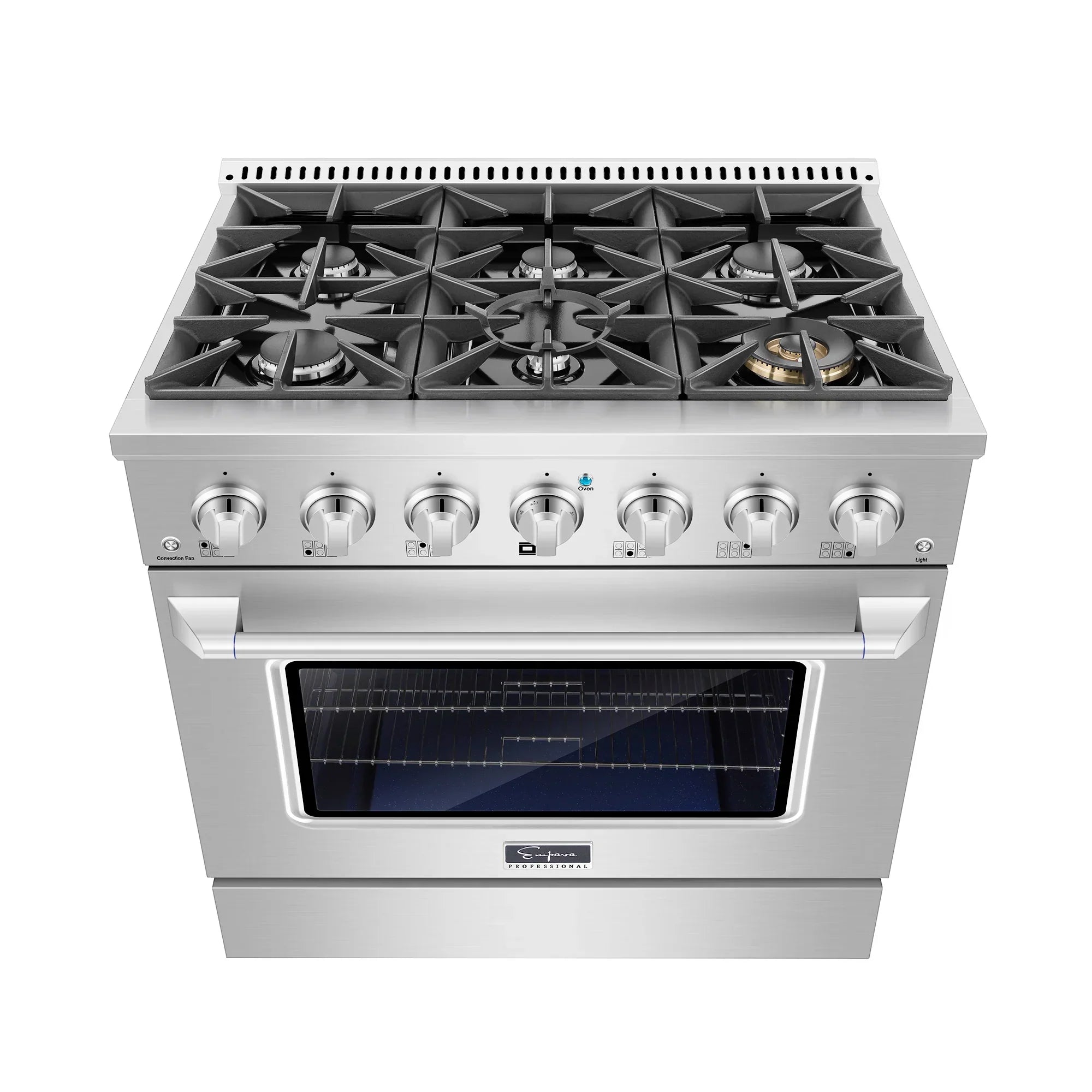 Empava 36-Inch Pro-Style Slide-In Single Oven Gas Range (EMPV-36GR08)