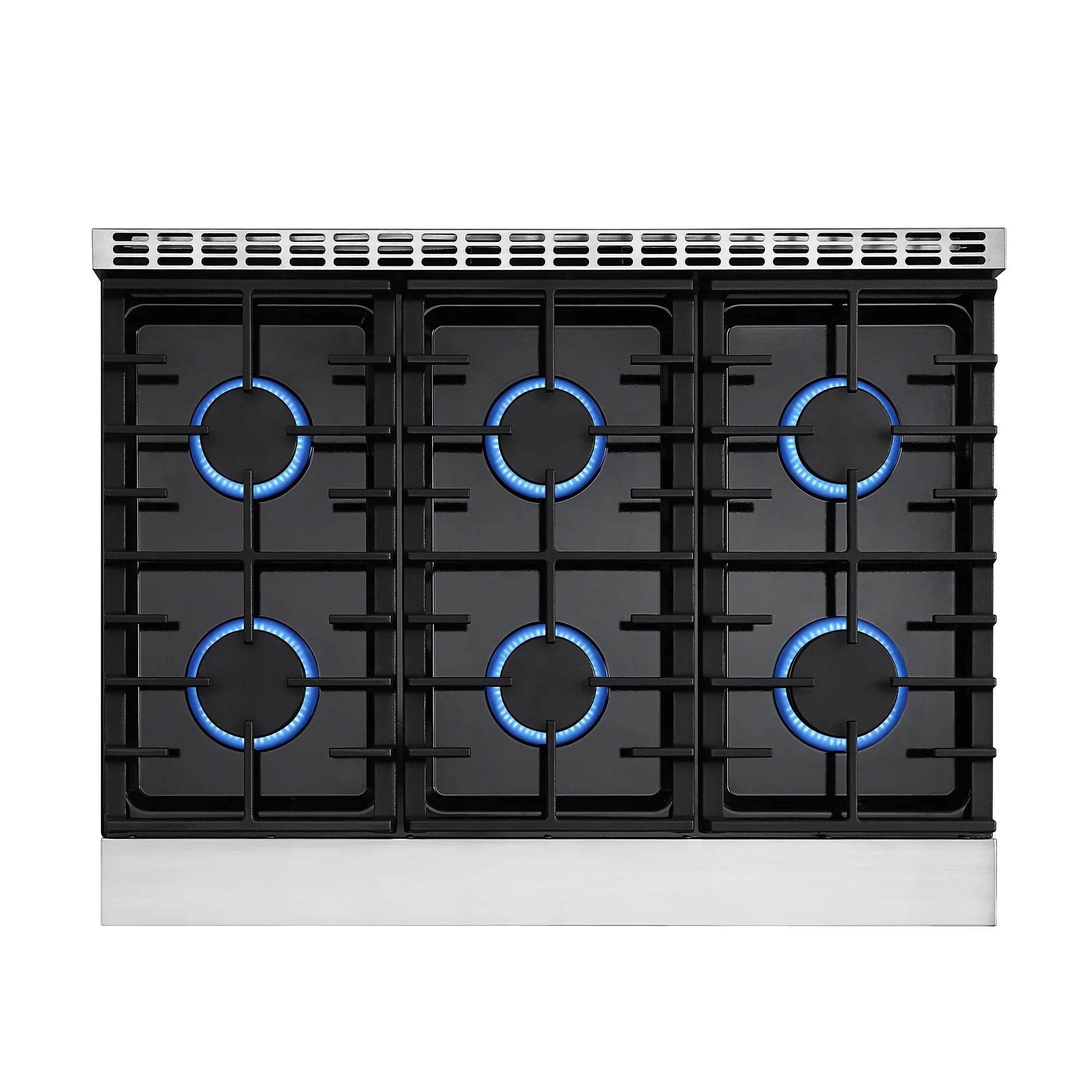 Empava 36-Inch Pro-Style Slide-In Single Oven Gas Range in Stainless Steel (EMPV-36GR11)