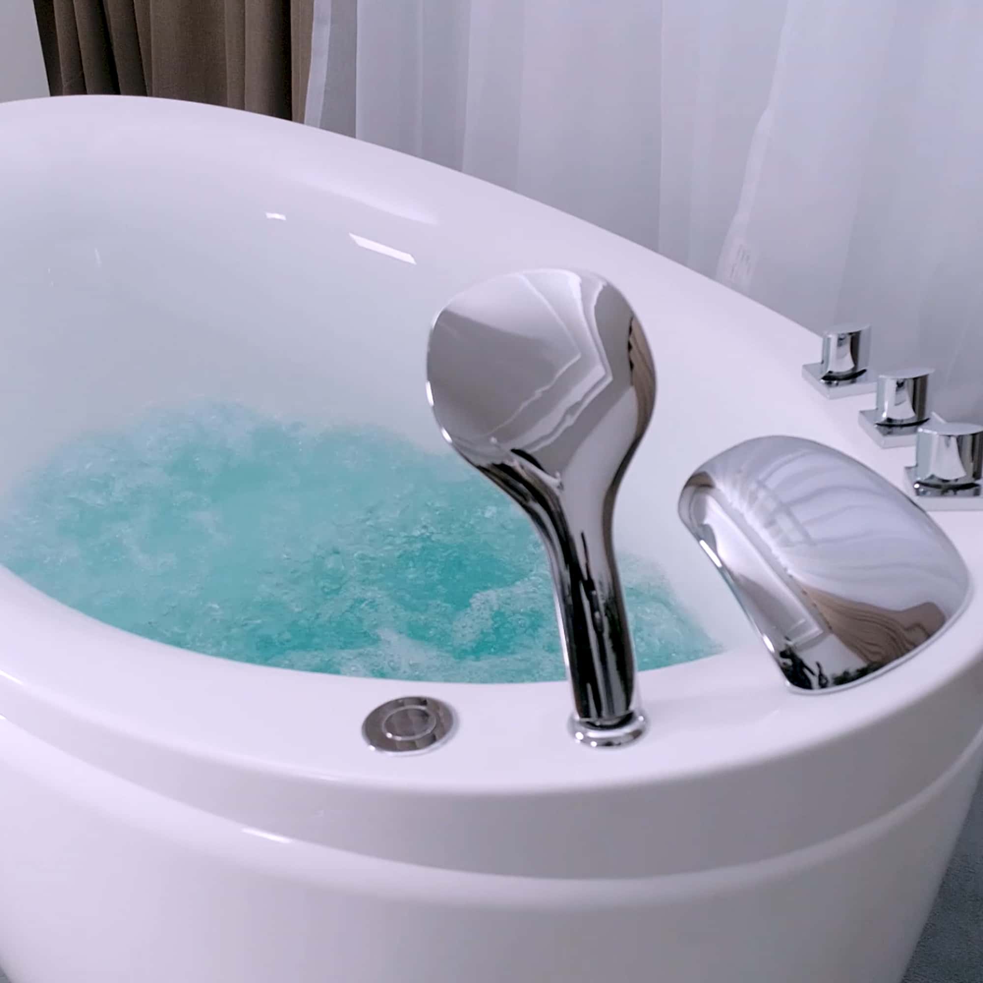 Empava 48-Inch  Freestanding Air Bathtub (EMPV-48JT011)