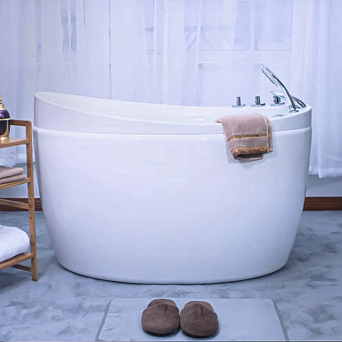 Empava 48-Inch  Freestanding Air Bathtub (EMPV-48JT011)