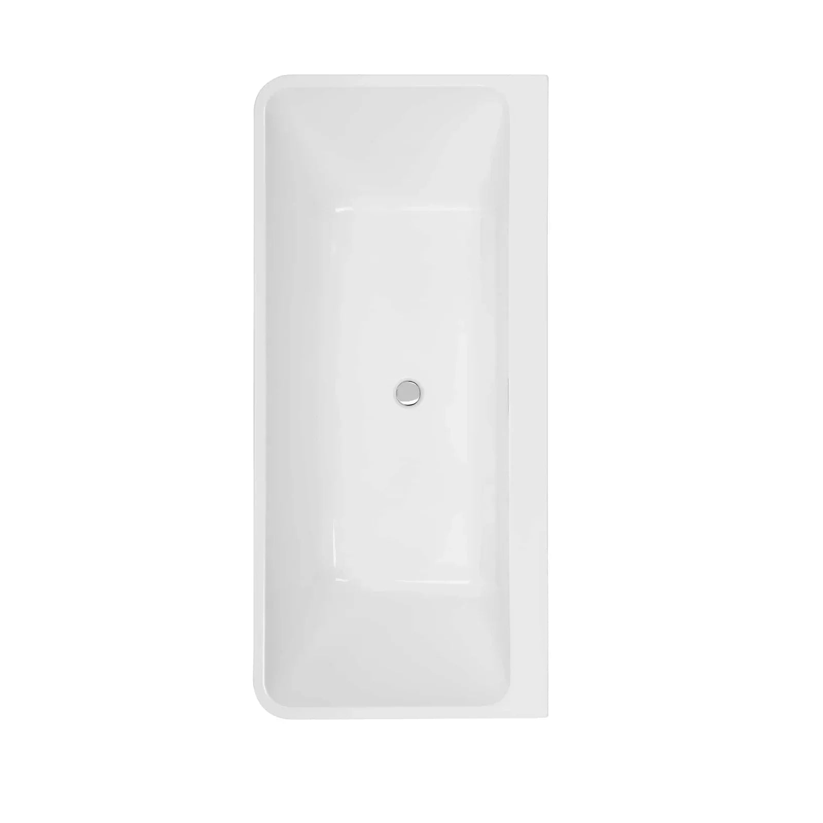 Empava 67-Inch Freestanding Soaking Tub with Center Drain (EMPV-67FT1516)