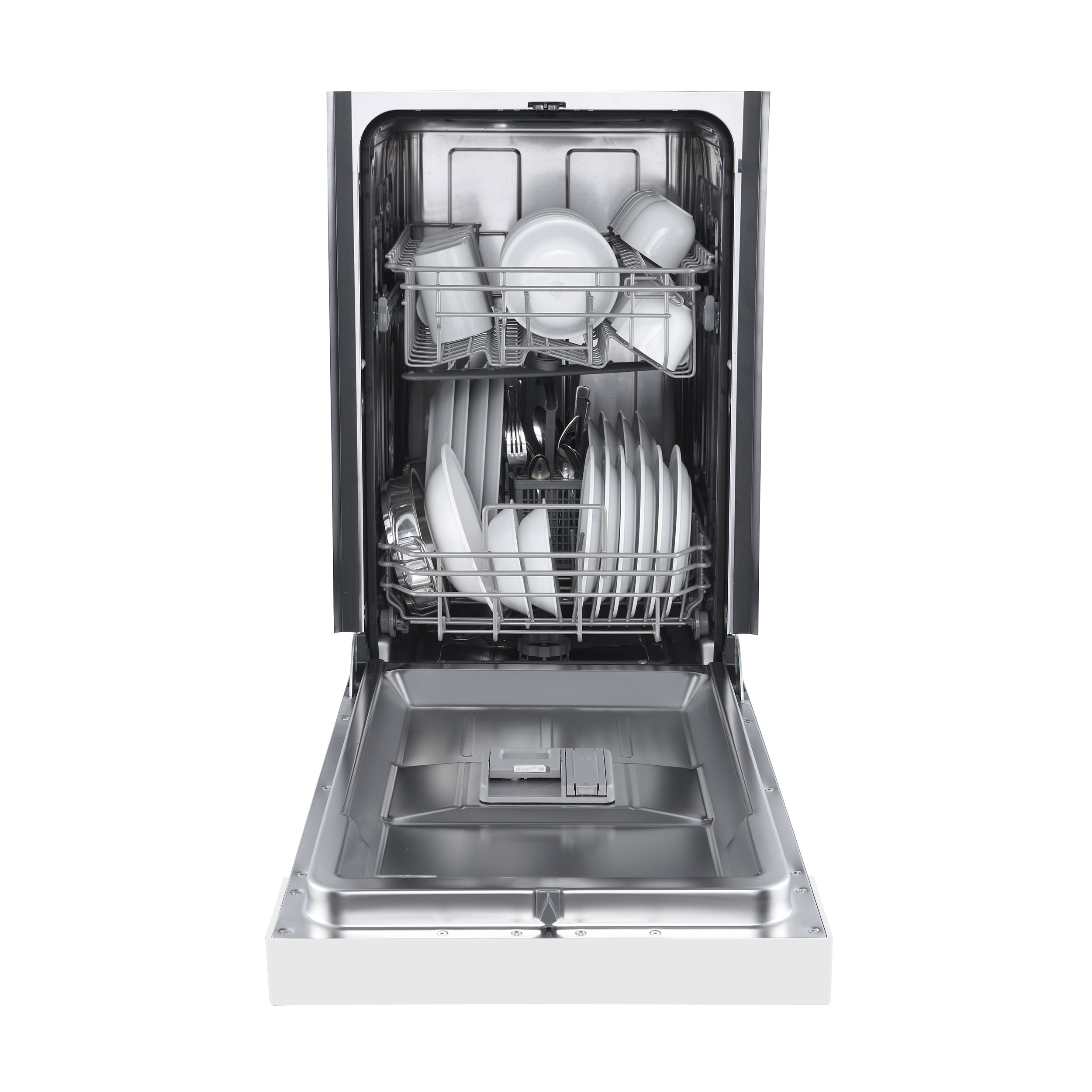 Forno Polo 18-Inch Built-In Dishwasher, White (Model FDWBI8041-18WHT)