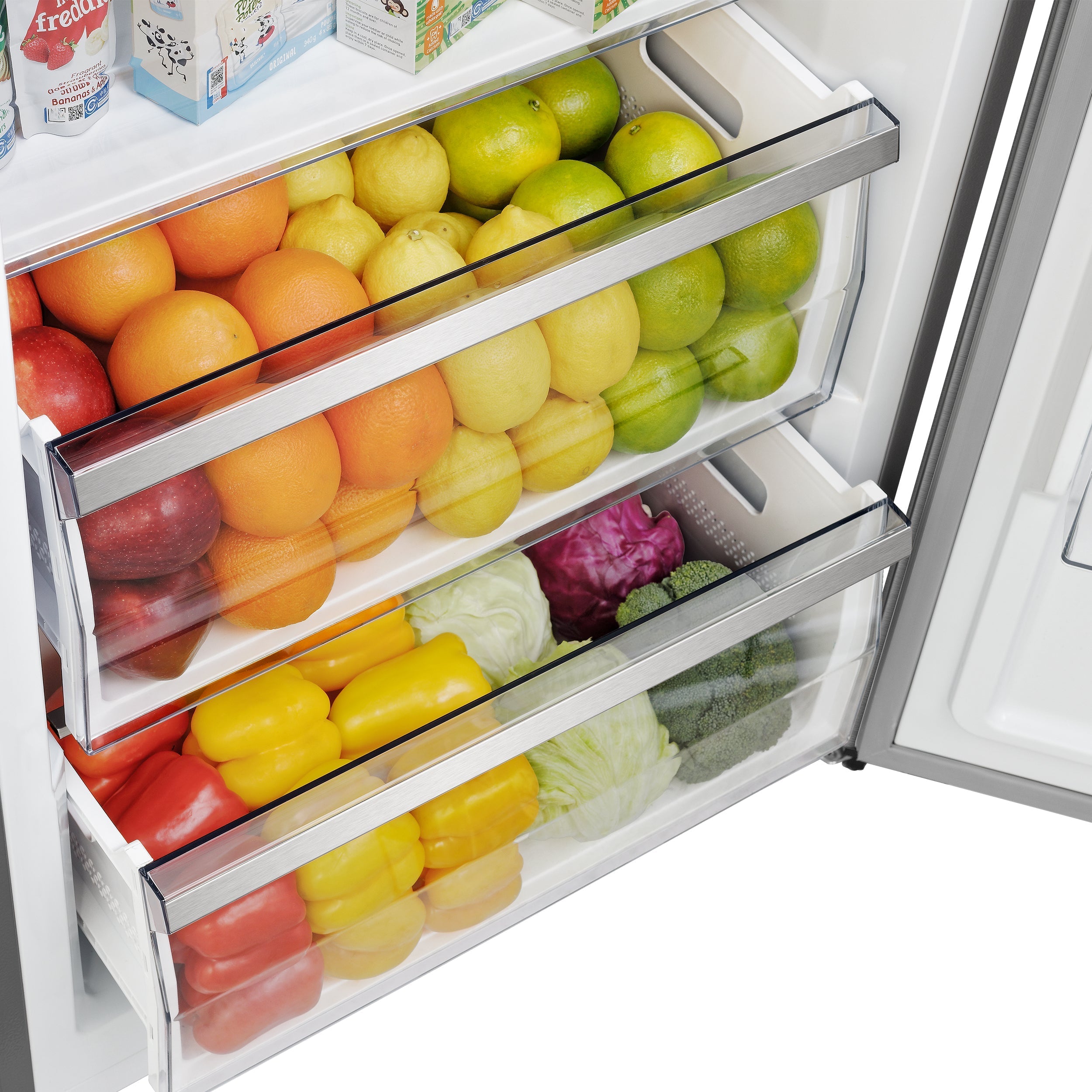 Forno Maderno 28" Convertible Refrigerator/Freezer, 13.6 cu. ft., Right Swing, Modern Trim Kit, Model FFFFD1722-32RS