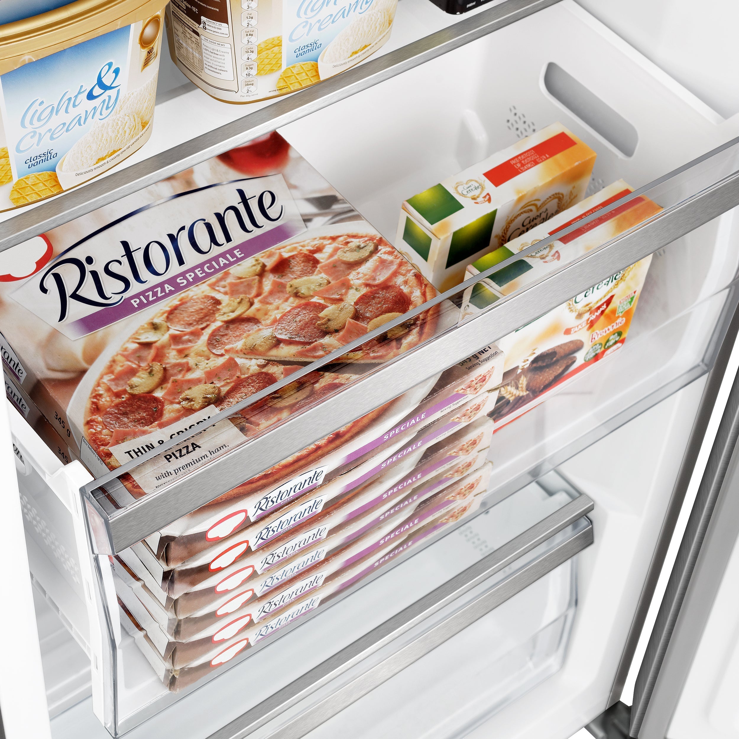 Forno Maderno 32-Inch 13.6 cu. ft. Built-In Convertible Refrigerator/Freezer, Right Swing, Stainless Steel with Trim Kit (FFFFD1722-32RSG)