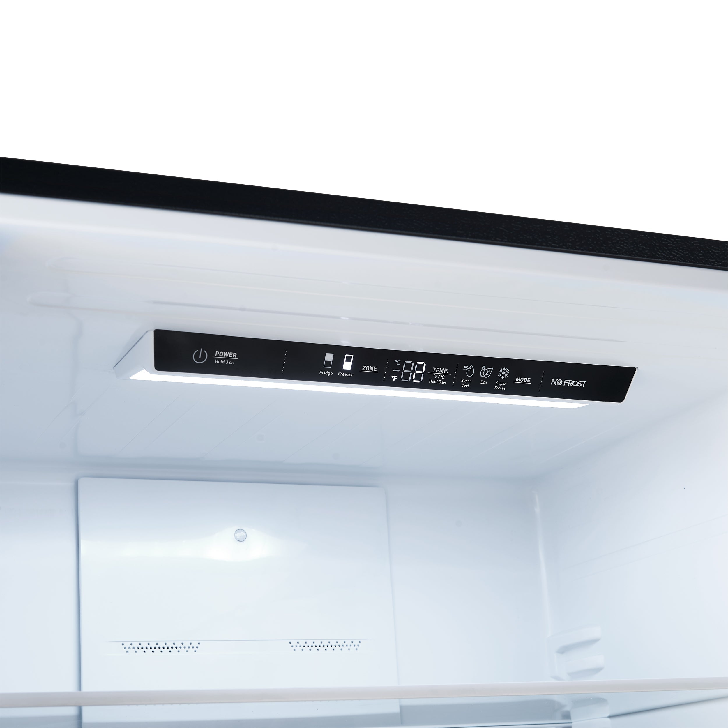 Forno Milano 31 in. Bottom Freezer Refrigerator, 17.2 cu ft, Right-Hinged Door, Black with Stainless Steel Handles (Model FFFFD1785-31BLK)