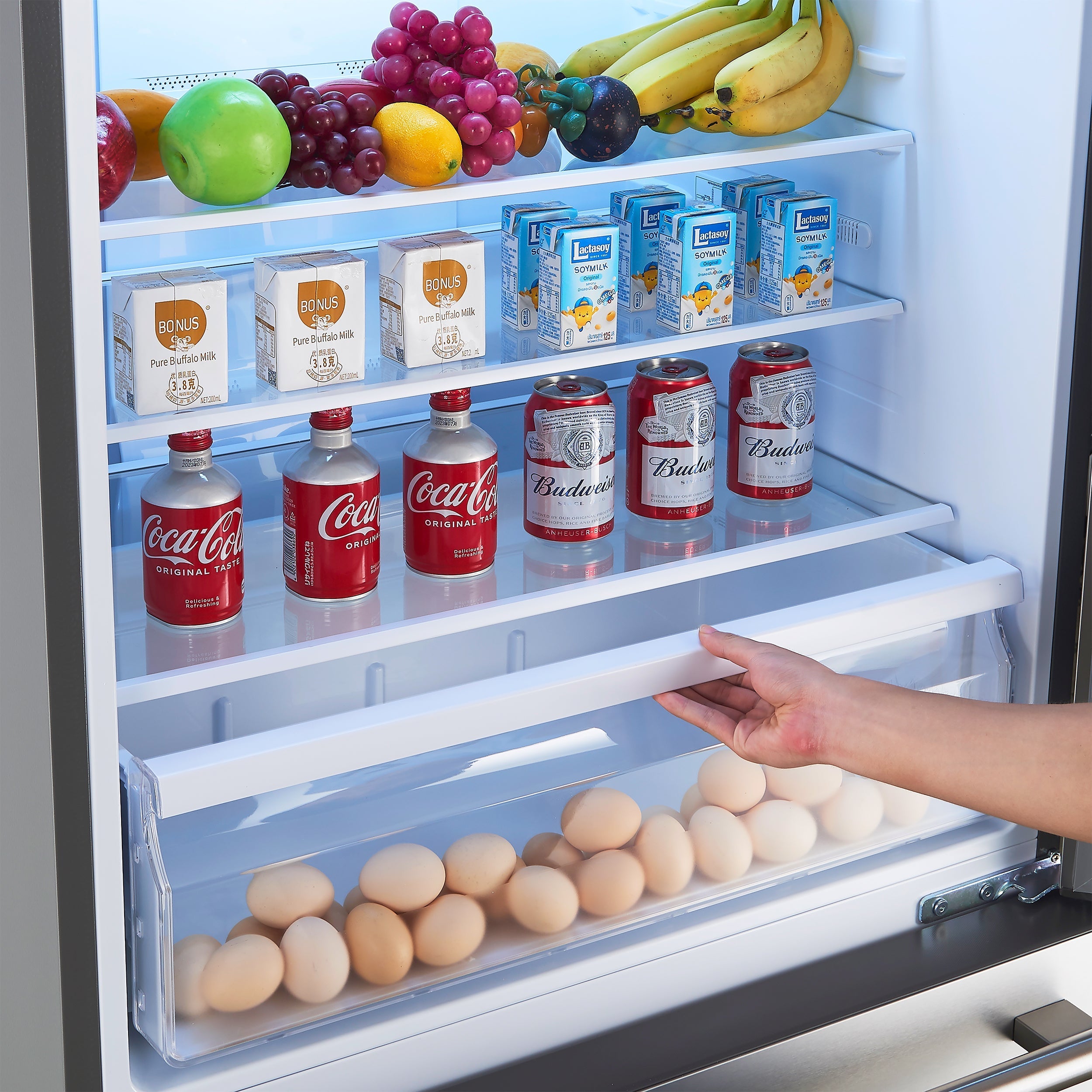 FORNO Milano 62-Inch 34.4 Cu. Ft. Side-by-Side Refrigerator with Ice Maker, Stainless Steel (FFFFD1787-60S)
