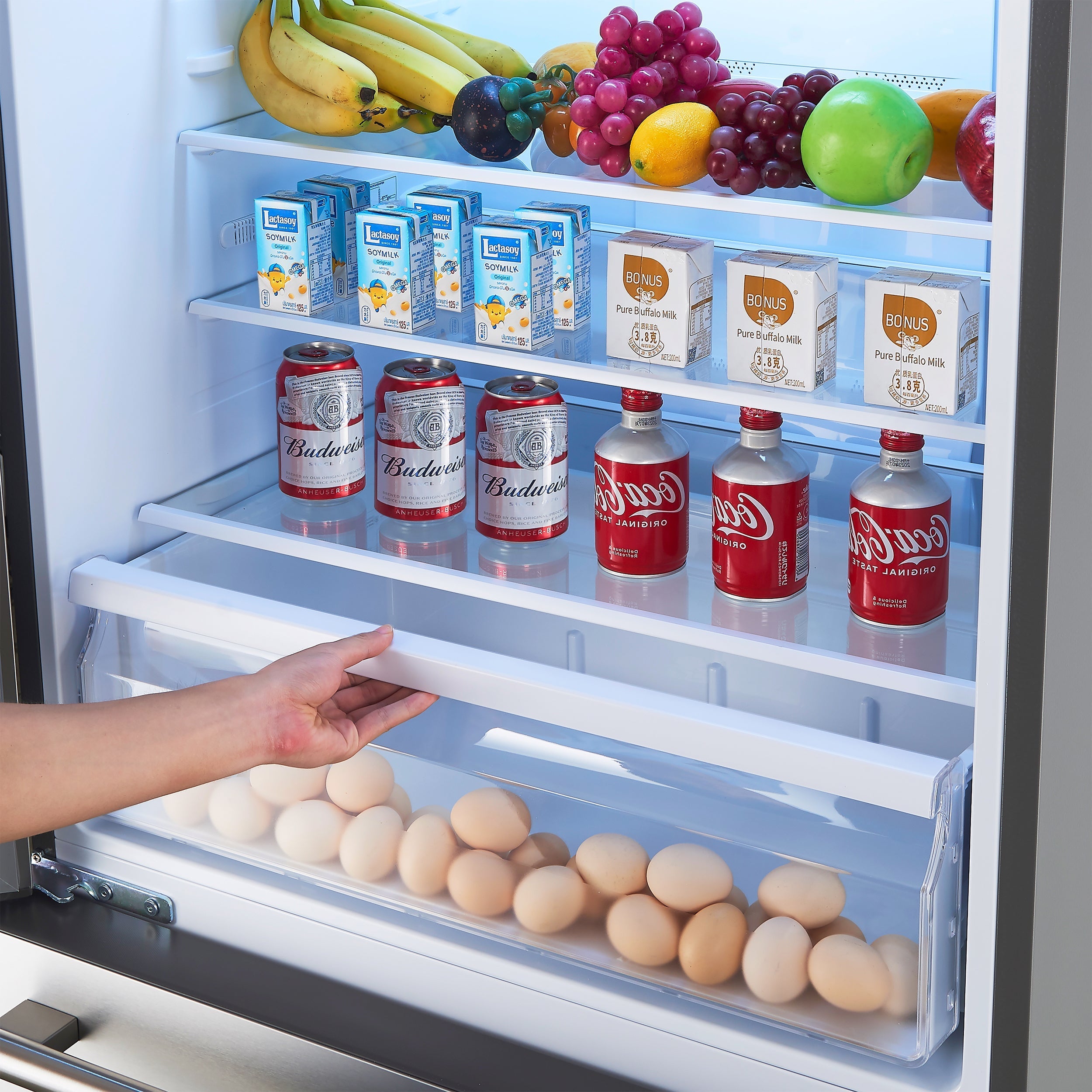 FORNO Milano 62-Inch 34.4 Cu. Ft. Side-by-Side Refrigerator with Ice Maker, Stainless Steel (FFFFD1787-60S)