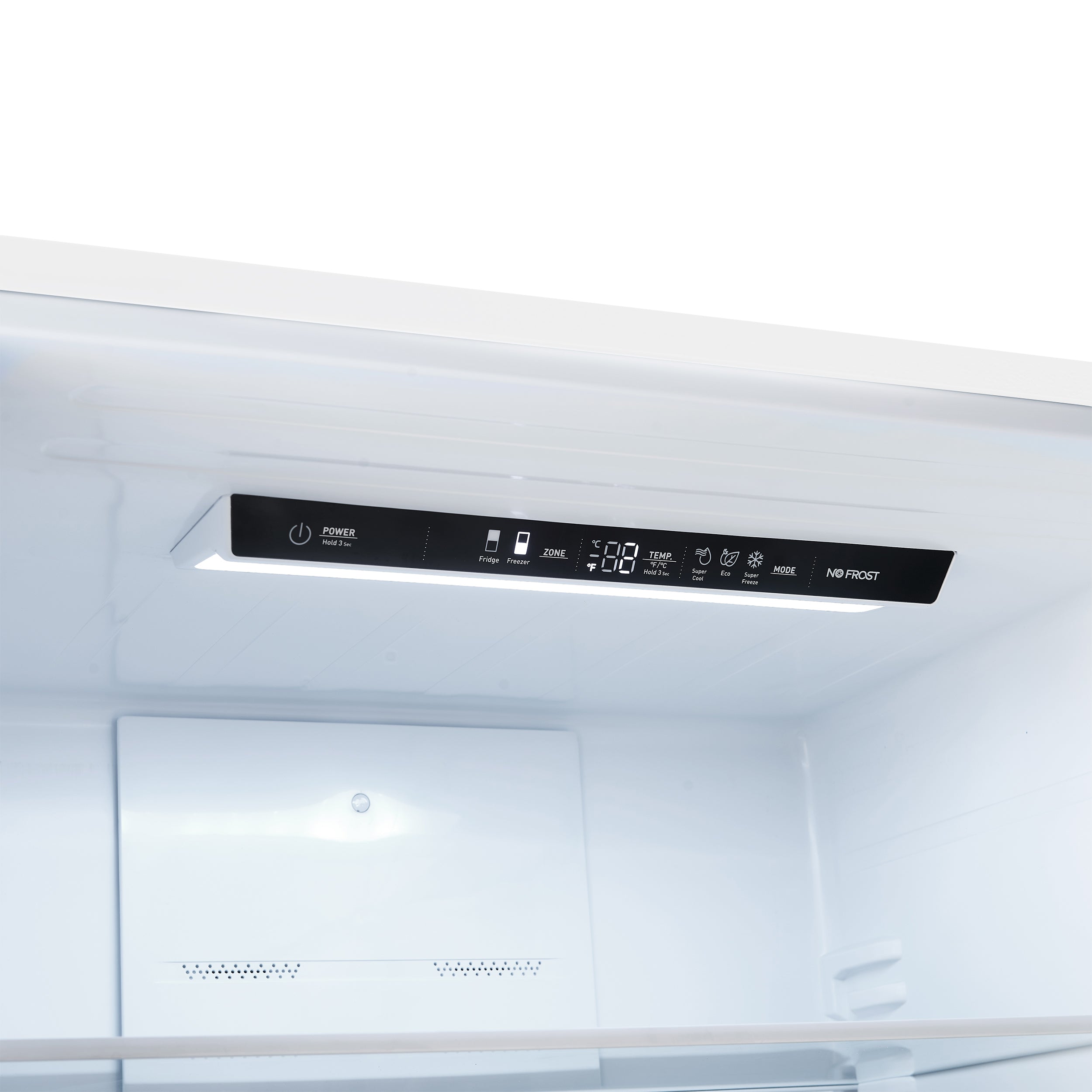 FORNO Espresso Milano 62 in. 34.4 cu. ft. Side-by-Side Refrigerator with Ice Maker, White with Antique Brass Accents (Model FFFFD1787-60WHT)