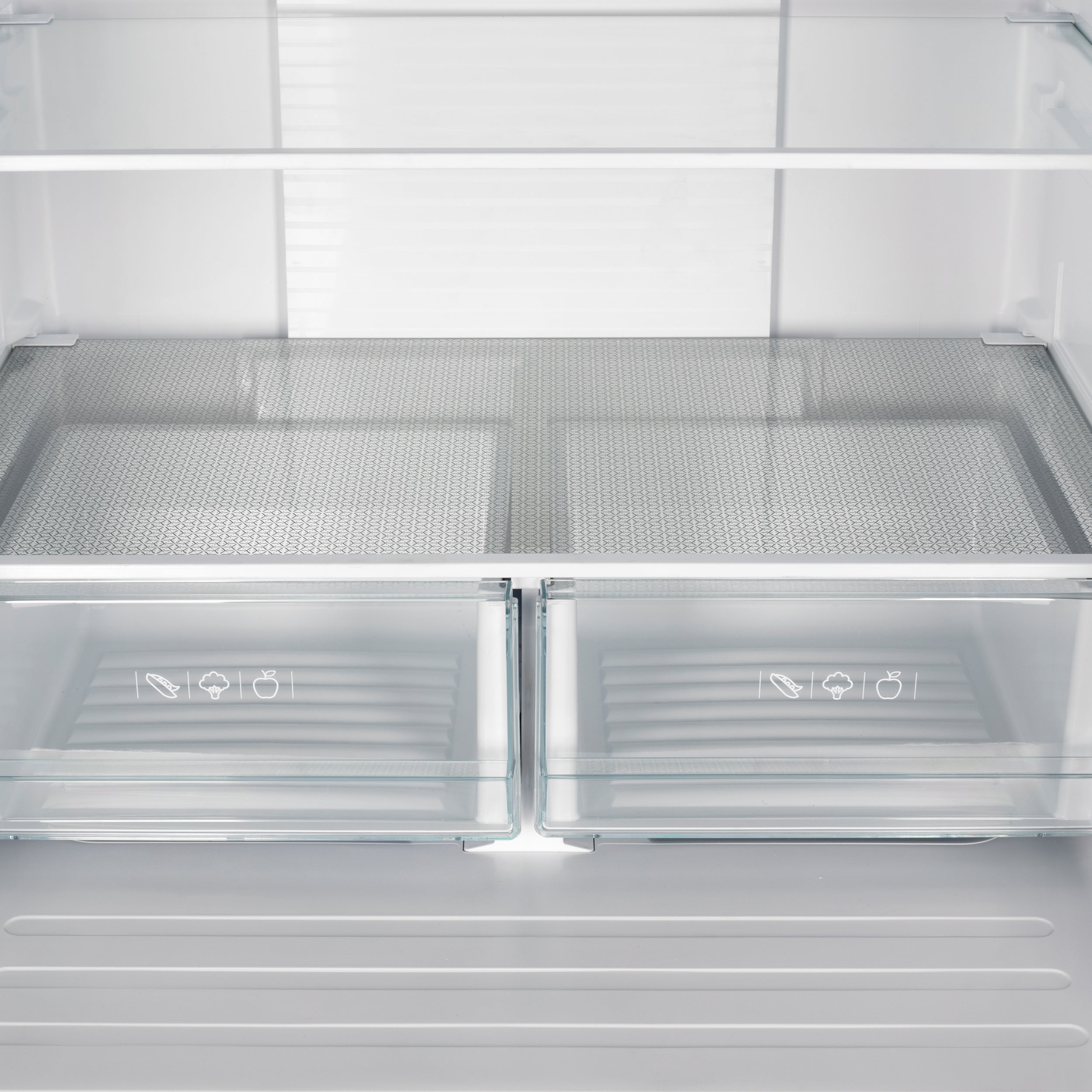 Forno Gallipoli 34-Inch Built-In French Door Refrigerator, 17.5 Cu. Ft., Stainless Steel, with Ice Maker and Grill Trim Kit (Model FFFFD1974-35SG)