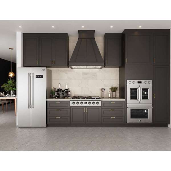 Forno Spezia 36-Inch Gas Rangetop with 6 Sealed Burners, Stainless Steel (Model FCTGS5751-36)