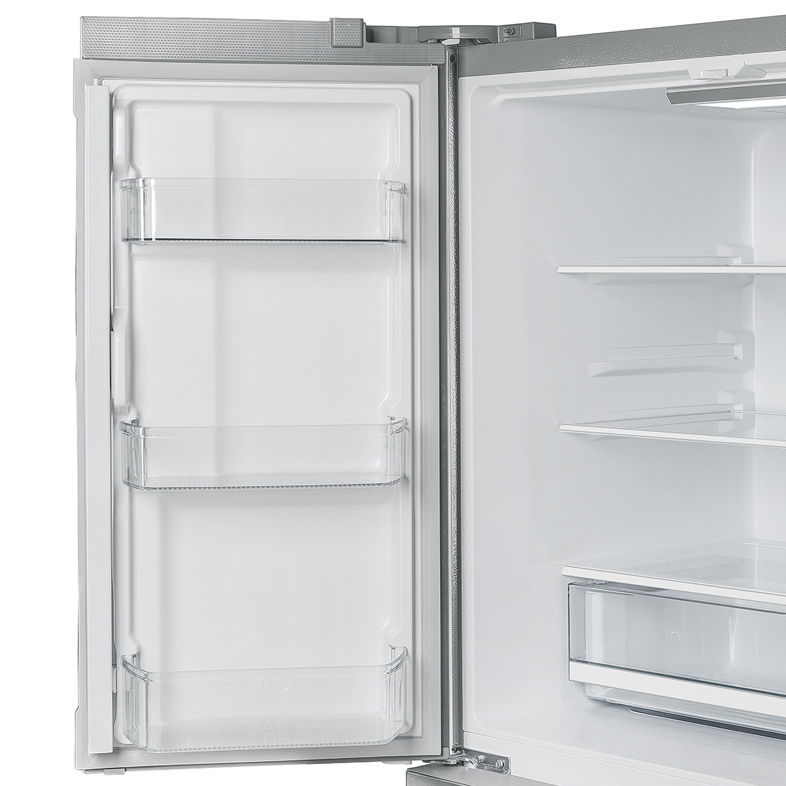 Forno Moena 40-Inch Built-In French Door Refrigerator, 19.2 cu ft, Stainless Steel, Ice Maker, Trim Kit (FFRBI1820-40SG)