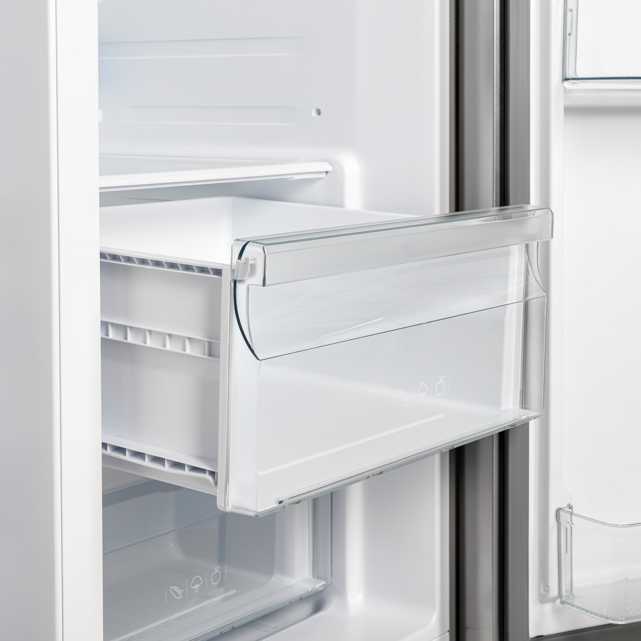 Forno Salerno 36-Inch Built-In Side-by-Side Refrigerator, 20 Cu. Ft., Water and Ice Dispenser, Model FFRBI1844-36SB