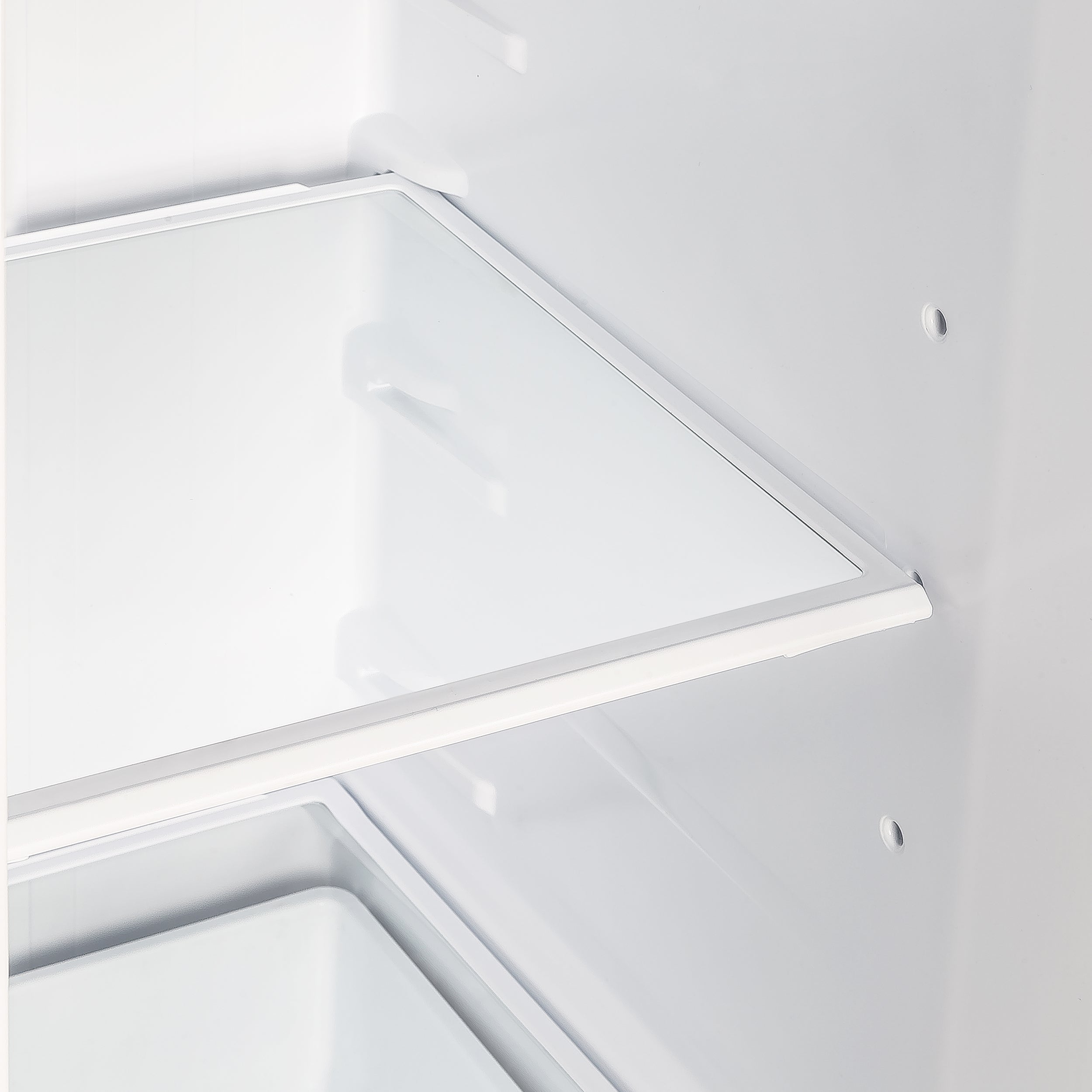 FORNO Salerno 36-Inch Side-by-Side Refrigerator, 20 Cu. Ft., Water and Ice Dispenser, White with Antique Brass Handles (Model FFRBI1844-36WHT)