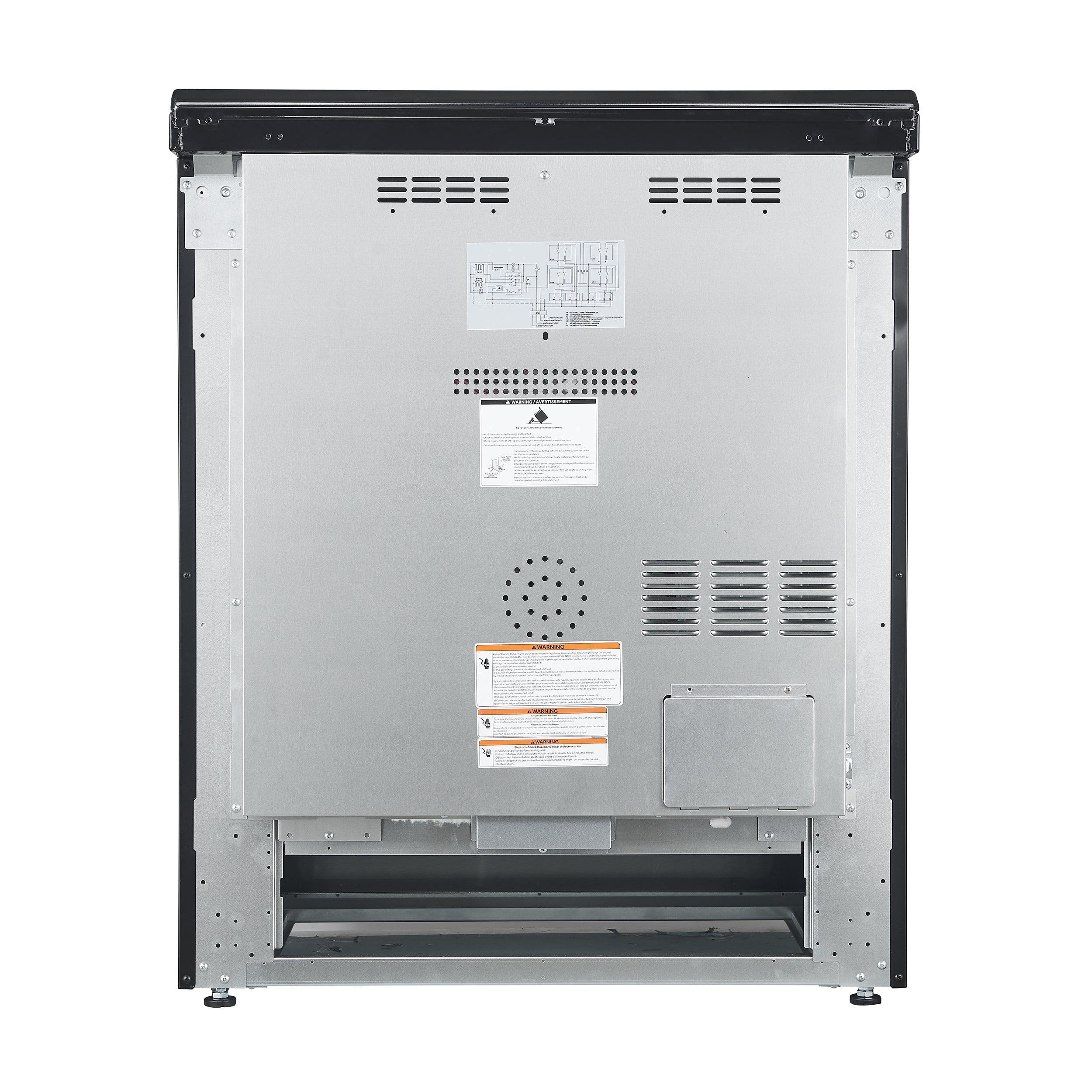 Forno Leonardo 30 in. Freestanding Electric Range, 5.0 cu. ft., Stainless Steel (FFSEL6012-30)