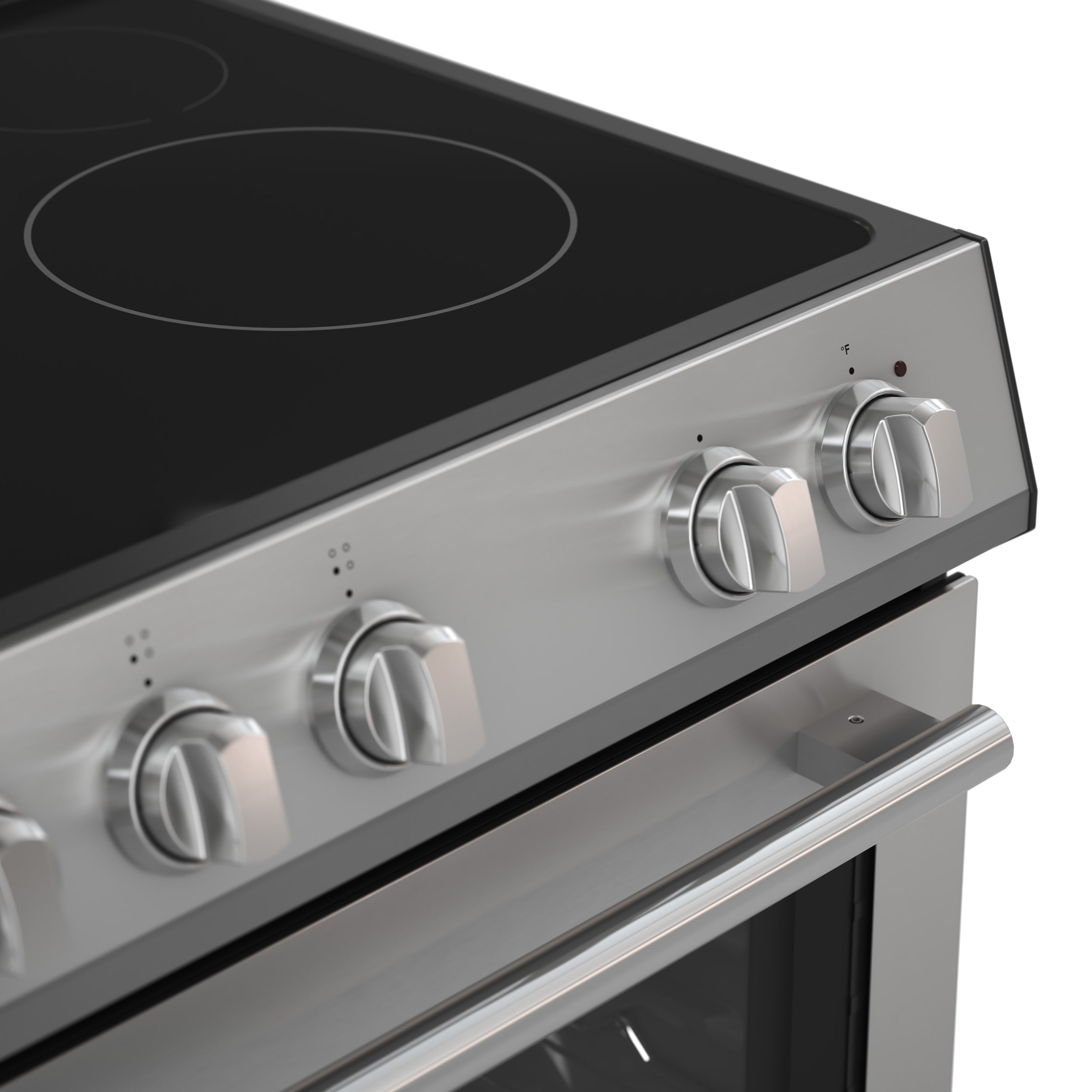 Forno Leonardo 30 in. Freestanding Electric Range, 5.0 cu. ft., Stainless Steel (FFSEL6012-30)