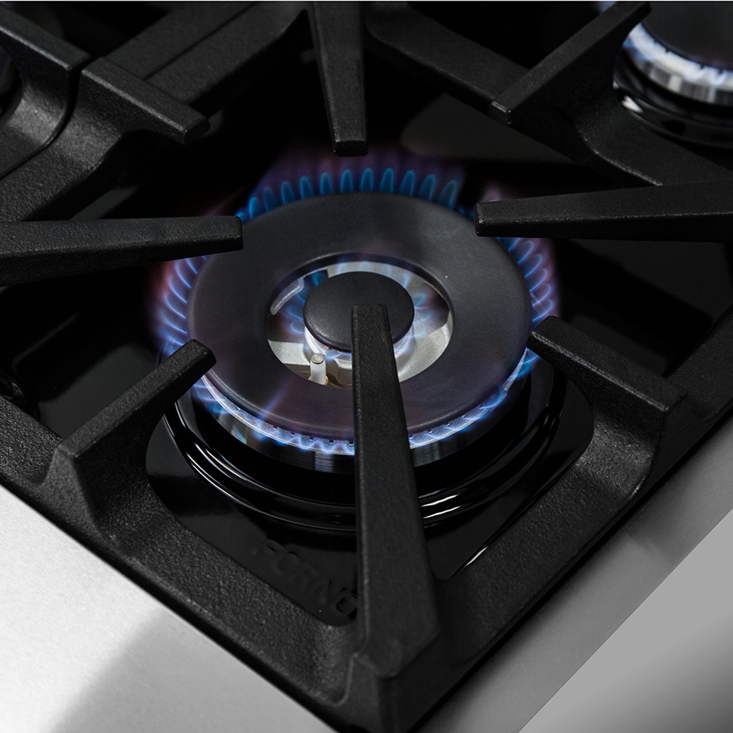 Forno Massimo 48 in. Freestanding Gas Range with 8 Sealed Burners, 6.58 cu. ft. Oven, Stainless Steel (FFSGS6239-48)
