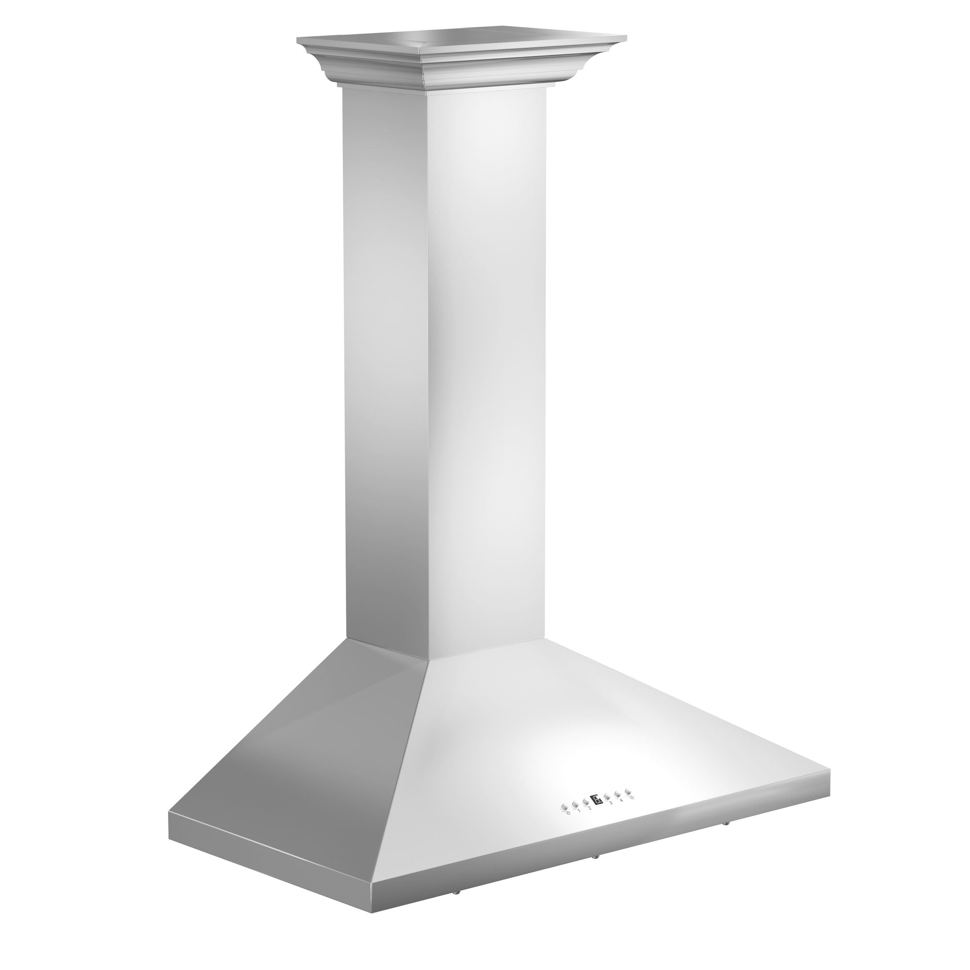 ZLINE 36 in. Wall Mount Range Hood Stainless Steel with Bluetooth Speakers CrownSound™ (KF2CRN-BT-36)