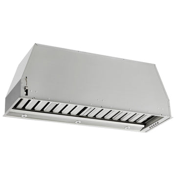 Forno Frassanito 36-Inch Ceiling-Mount Range Hood, 450 CFM, Stainless Steel (Model FRHRE5346-36)