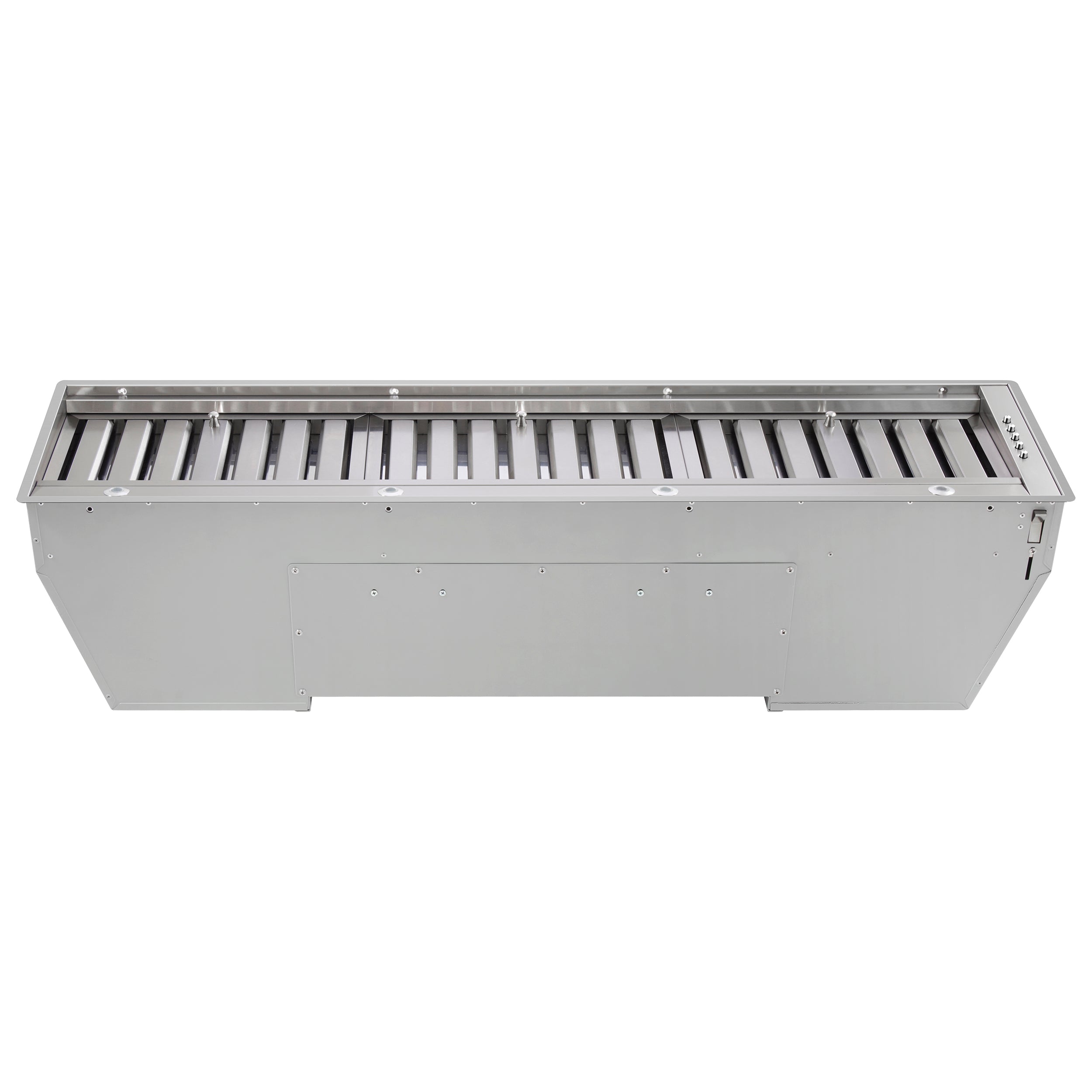Forno Frassanito 48-Inch Recessed Range Hood, 900 CFM, Stainless Steel with Baffle Filters (Model FRHRE5346-48)