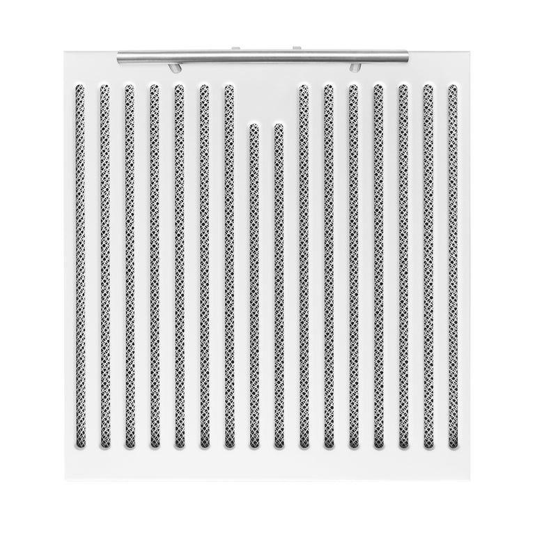 FORNO Espresso Package - 30" Electric Range, Range Hood, Refrigerator and Dishwasher in White with Stainless Steel Handles