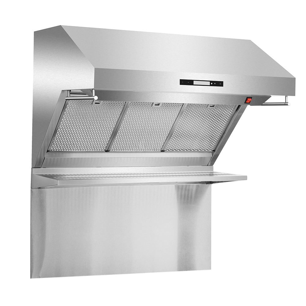 Forno Savona 36-Inch Wall-Mounted Range Hood with 1200 CFM, Baffle Filters and Backsplash – Model FRHWM5029-36